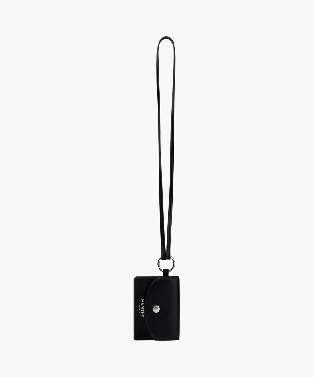 Marithe & Francois Girbaud - Regular Logo Keyring Wallet (Black) product image 6 | TRAB K-Fashion Australia