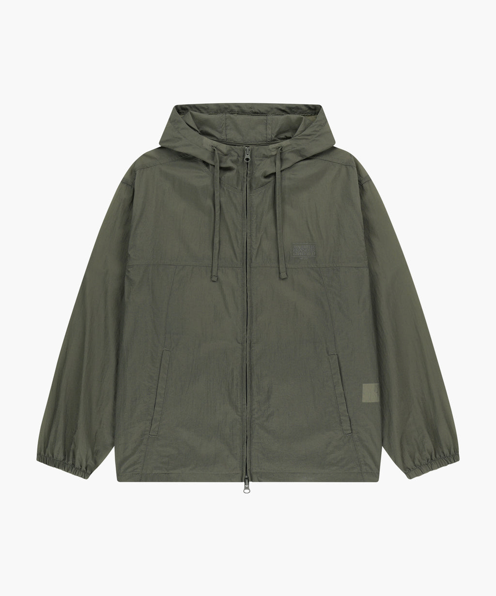 Marithe & Francois Girbaud - Hooded Packable Nylon Jacket (Gray) product image 6 | TRAB K-Fashion Australia