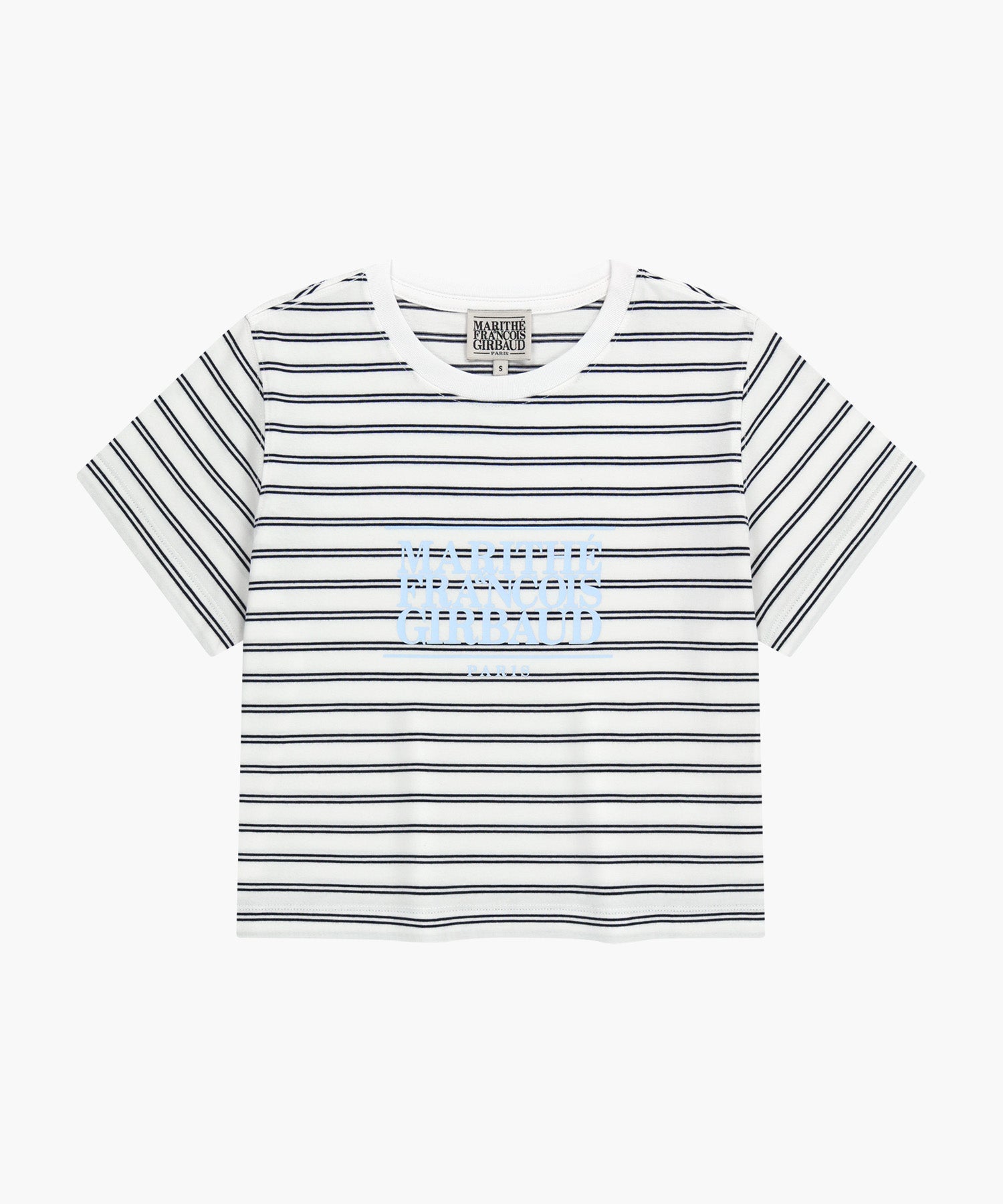 Marithe & Francois Girbaud - Classic Logo Crop Tee (Dark Navy) product image 6 | TRAB K-Fashion Australia