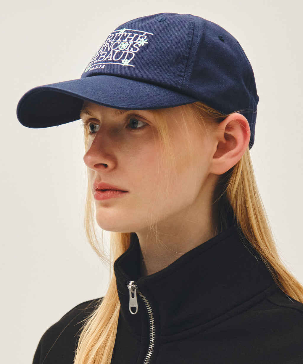 Marithe & Francois Girbaud - Flower Classic Logo Cap (Navy) product image 6 | TRAB K-Fashion Australia