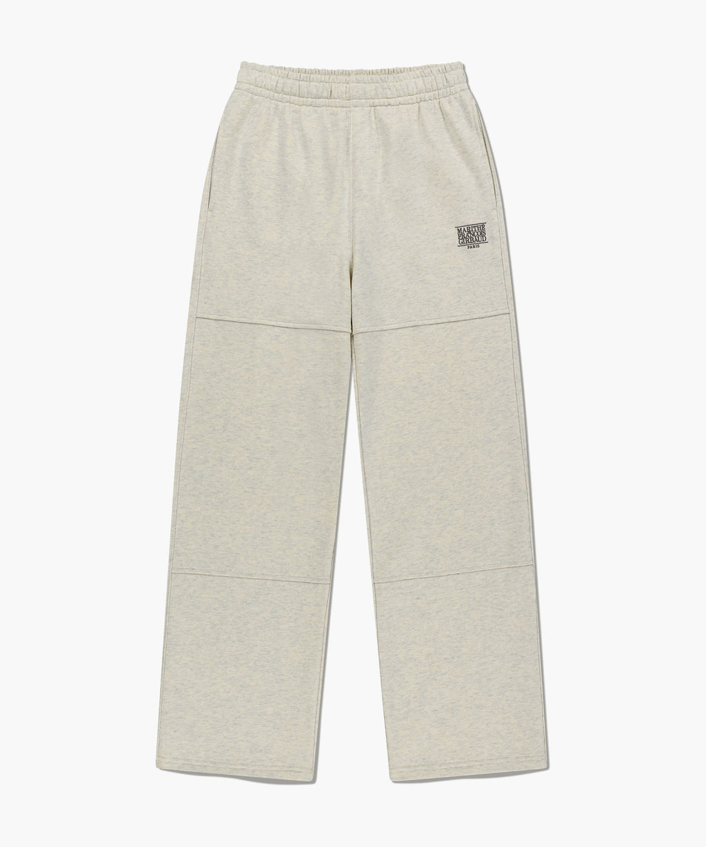 Marithe & Francois Girbaud - Classic Logo Sweat Pants (Oatmeal) product image 12 | TRAB K-Fashion Australia