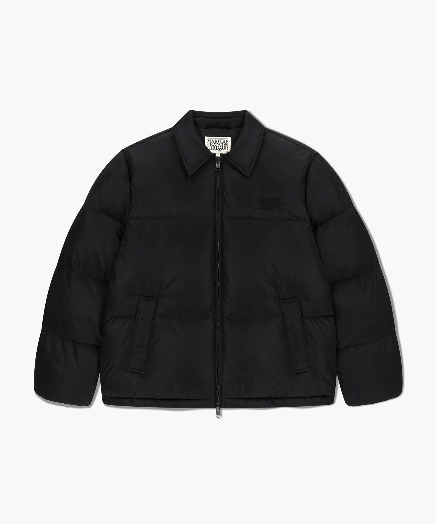 Marithe & Francois Girbaud - Classic Logo Collar Down Jacket (Black) product image 6 | TRAB K-Fashion Australia