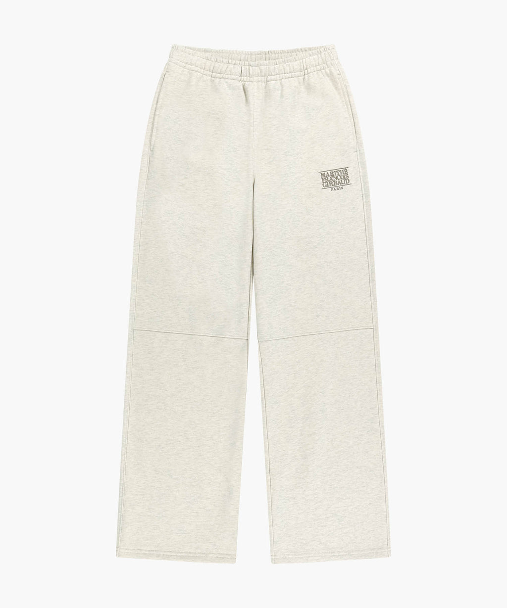 Marithe & Francois Girbaud - Classic Logo Sweat Pants (Oatmeal) product image 6 | TRAB K-Fashion Australia