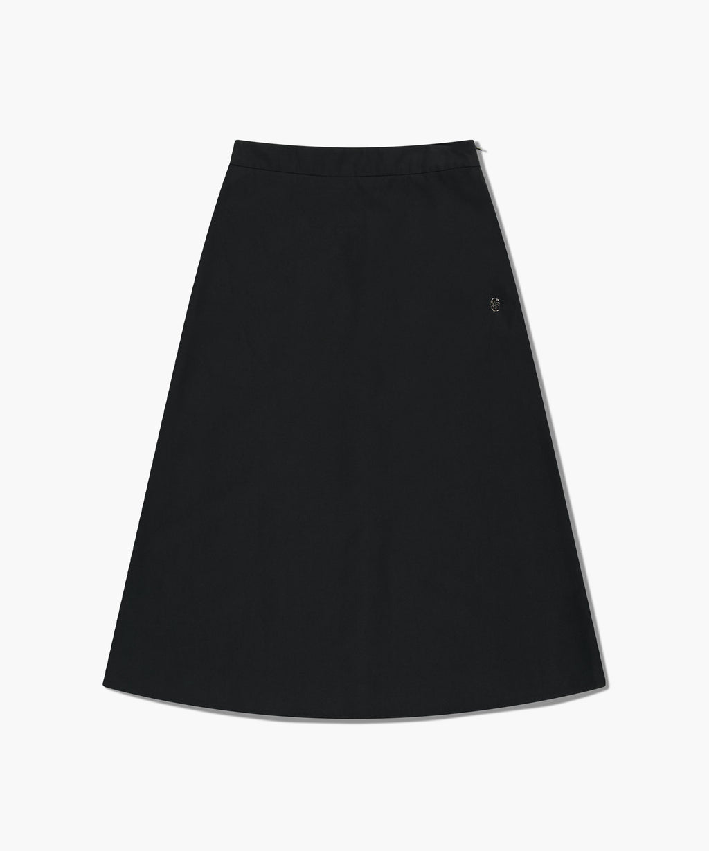Marithe & Francois Girbaud - Semi Flare Skirt (Black) product image 6 | TRAB K-Fashion Australia