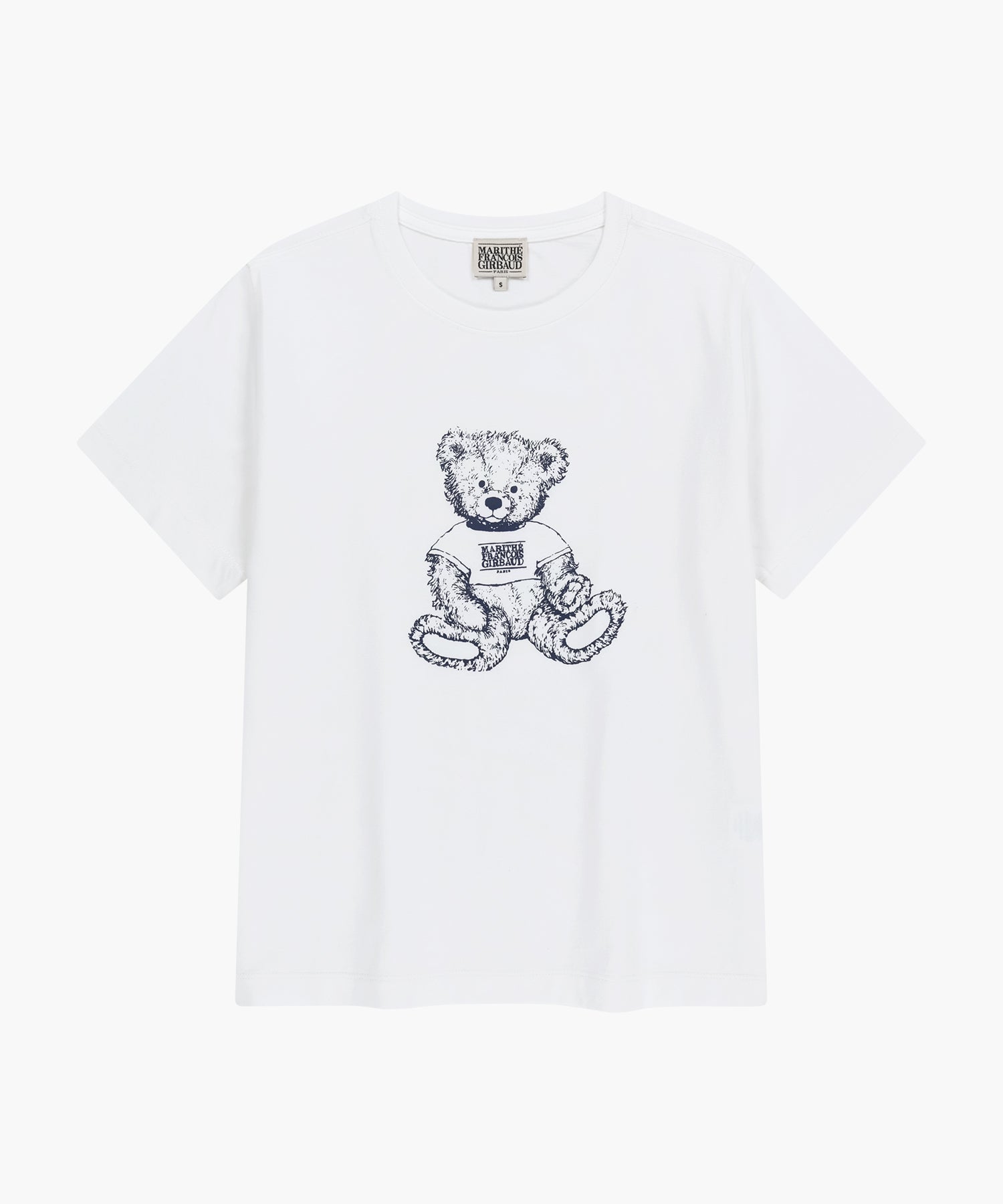 Marithe & Francois Girbaud - Doodle Bear Tee (White) product image 6 | TRAB K-Fashion Australia