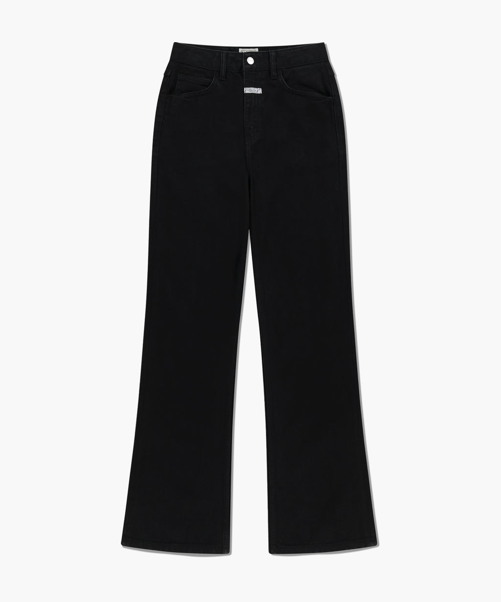 Marithe & Francois Girbaud - Slim Boot-cut Denim Pants (Black) product image 6 | TRAB K-Fashion Australia