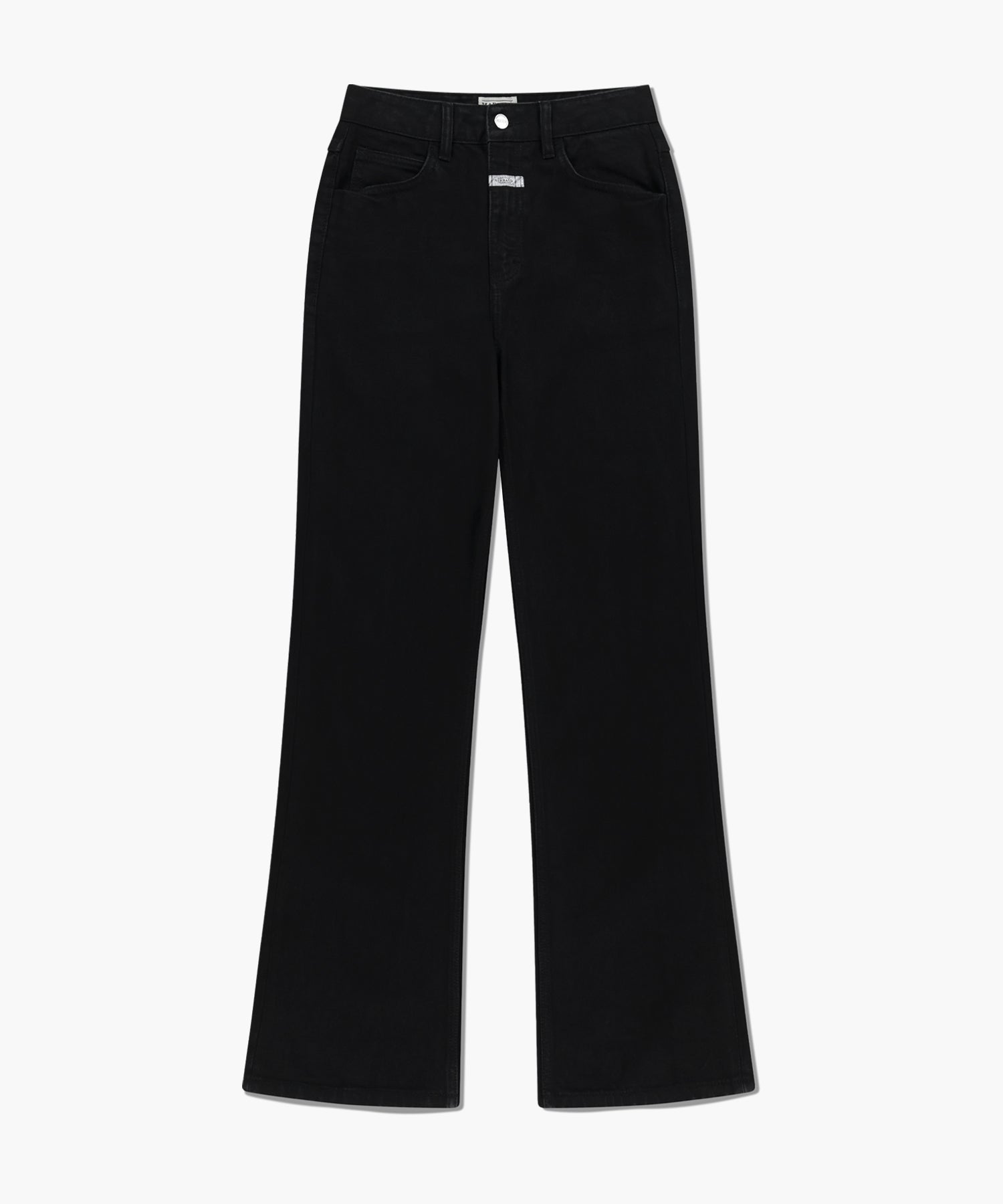 Marithe & Francois Girbaud - Slim Boot-cut Denim Pants (Black) product image 6 | TRAB K-Fashion Australia