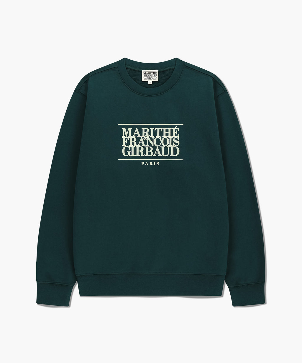 Marithe & Francois Girbaud - Classic Logo Sweatshirt (Dark Teal) product image 10 | TRAB K-Fashion Australia