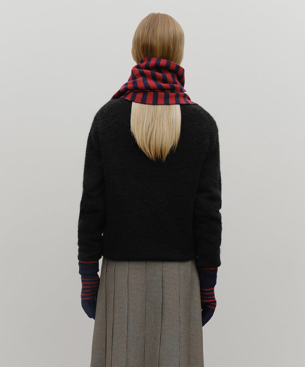 Marithe & Francois Girbaud - Classic Logo Muffler (Red) product image 5 | TRAB K-Fashion Australia