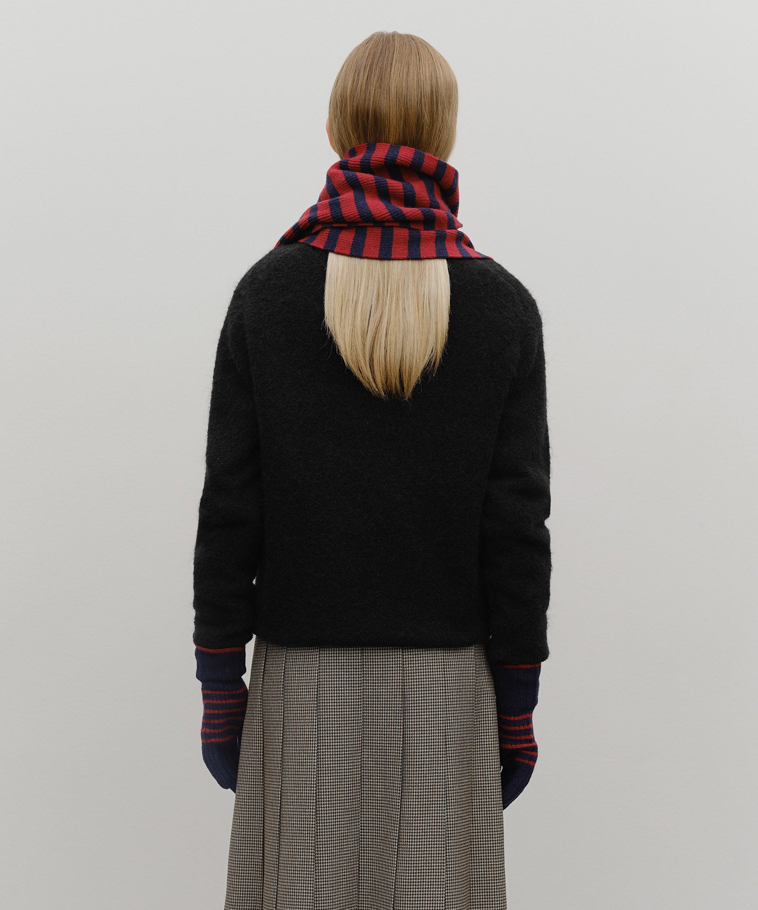 Marithe & Francois Girbaud - Classic Logo Muffler (Red) product image 5 | TRAB K-Fashion Australia