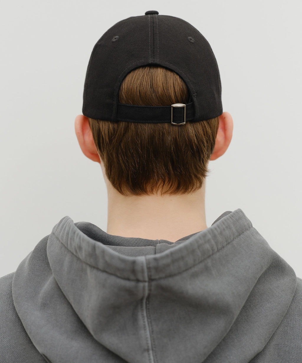 Marithe & Francois Girbaud - Lettering Logo Ball Cap (Black) product image 6 | TRAB K-Fashion Australia