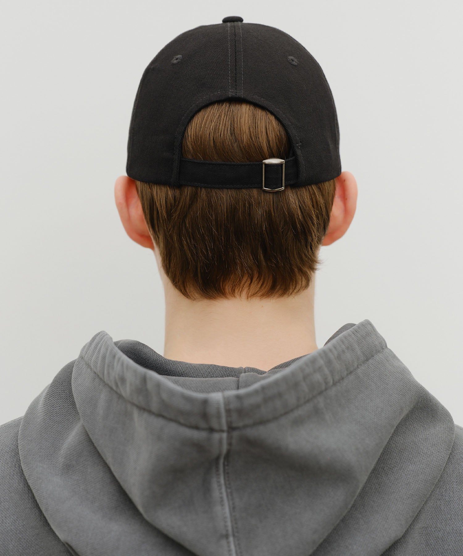 Marithe & Francois Girbaud - Lettering Logo Ball Cap (Black) product image 6 | TRAB K-Fashion Australia