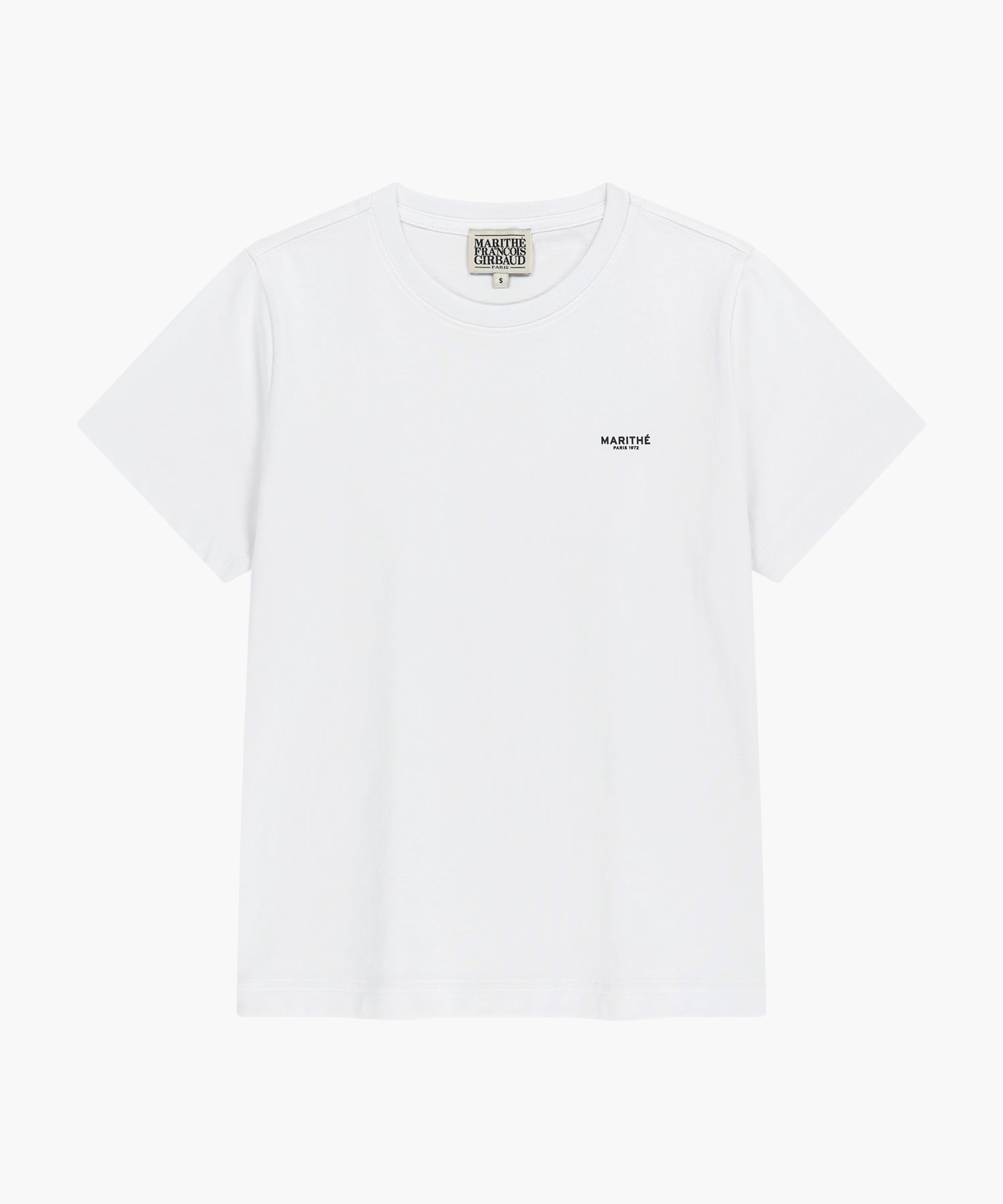 Marithe & Francois Girbaud - Small Regular Logo Tee (White) product image 6 | TRAB K-Fashion Australia
