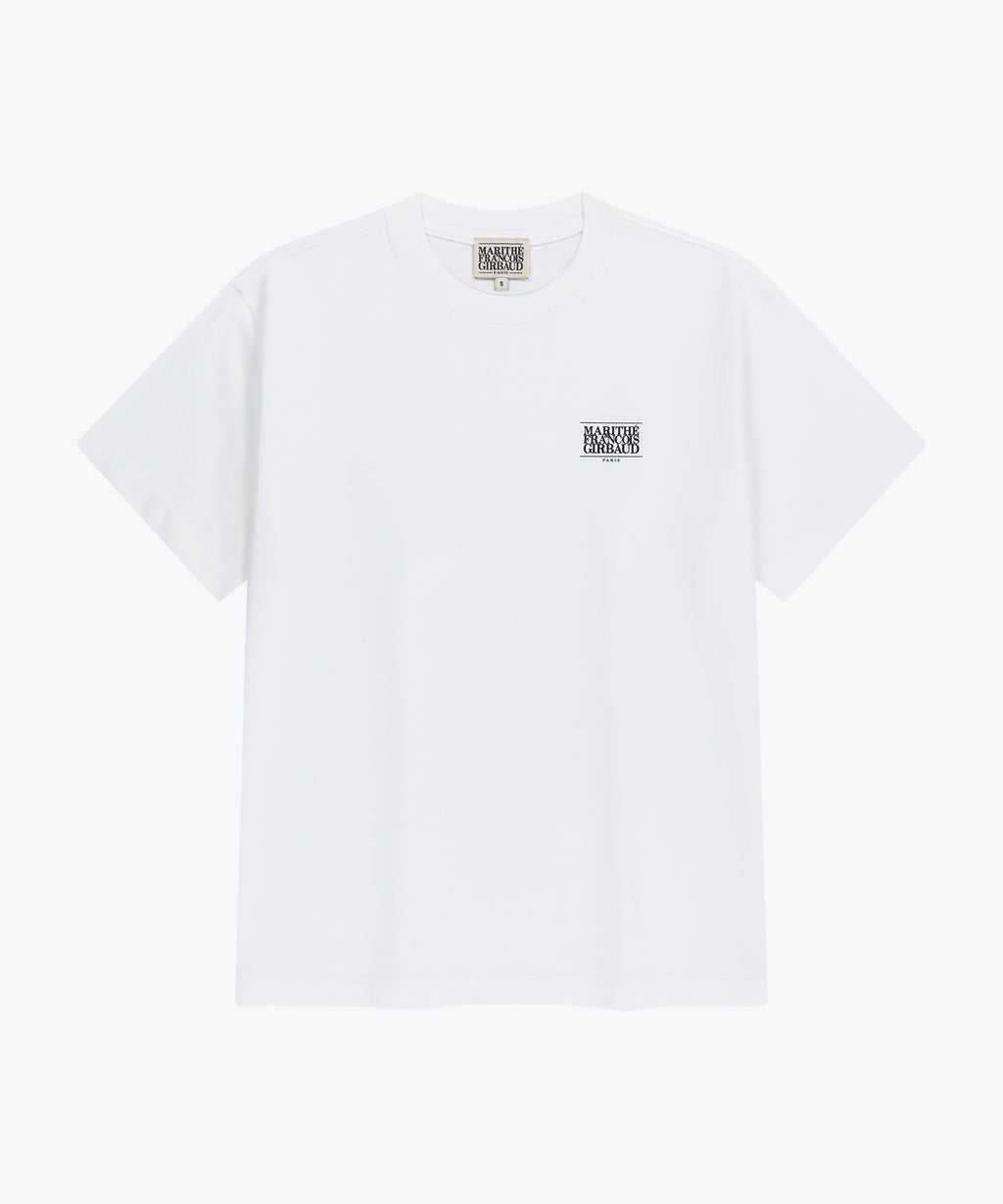 Marithe & Francois Girbaud - Aerocool Small Classic Logo Tee (White) product image 6 | TRAB K-Fashion Australia