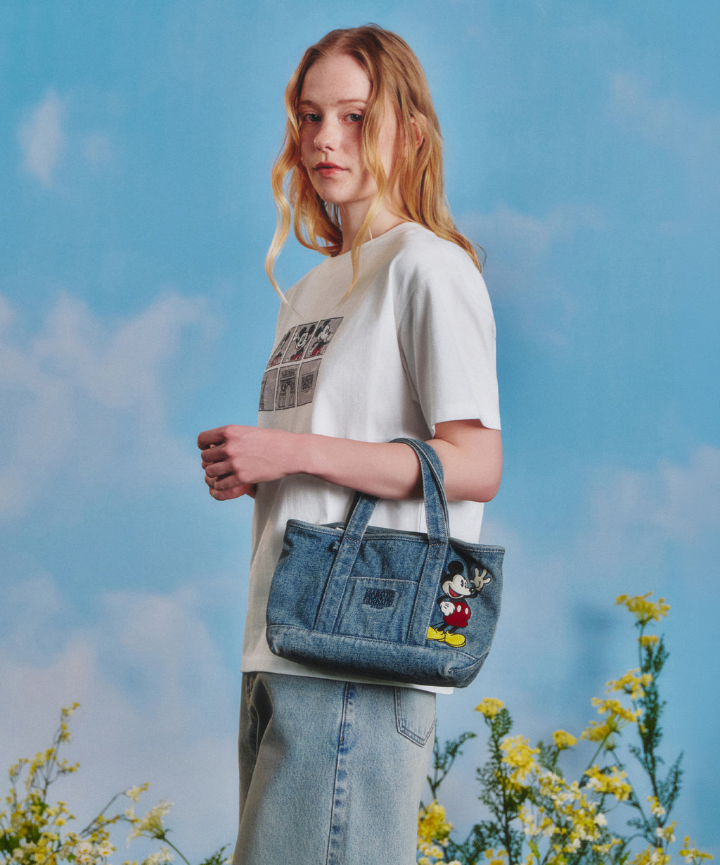 Marithe & Francois Girbaud - Mickey_tote Bag (Vintage Blue) product image 6 | TRAB K-Fashion Australia