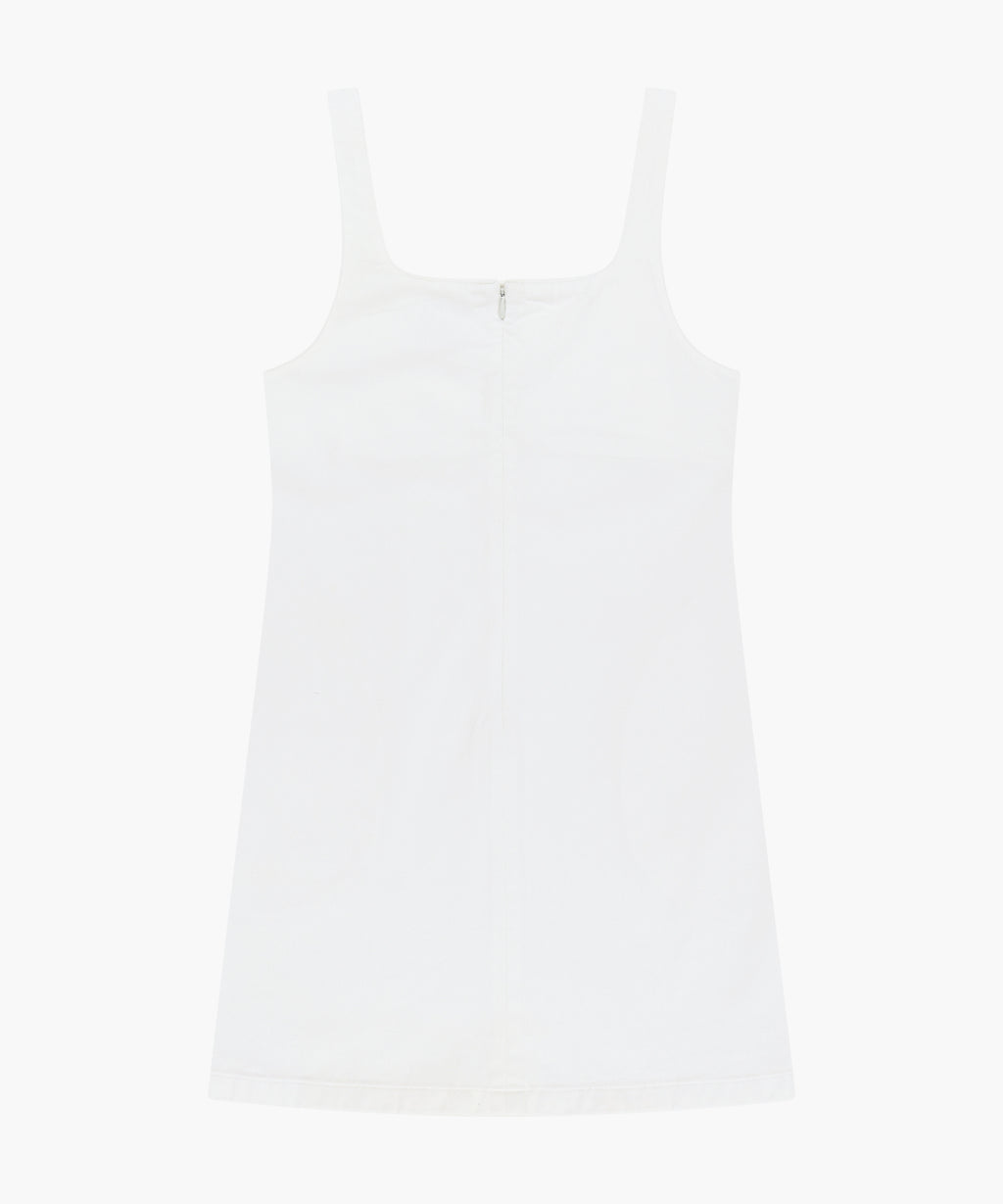 Marithe & Francois Girbaud - Denim Sleeveless Dress (Off White) product image 6 | TRAB K-Fashion Australia