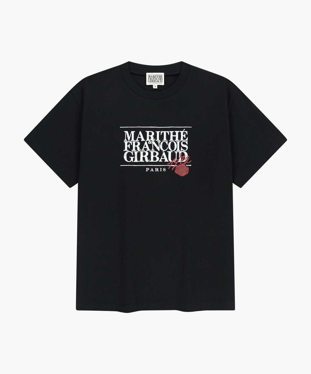 Marithe & Francois Girbaud - Stamp Classic Logo Tee (Black) product image 6 | TRAB K-Fashion Australia