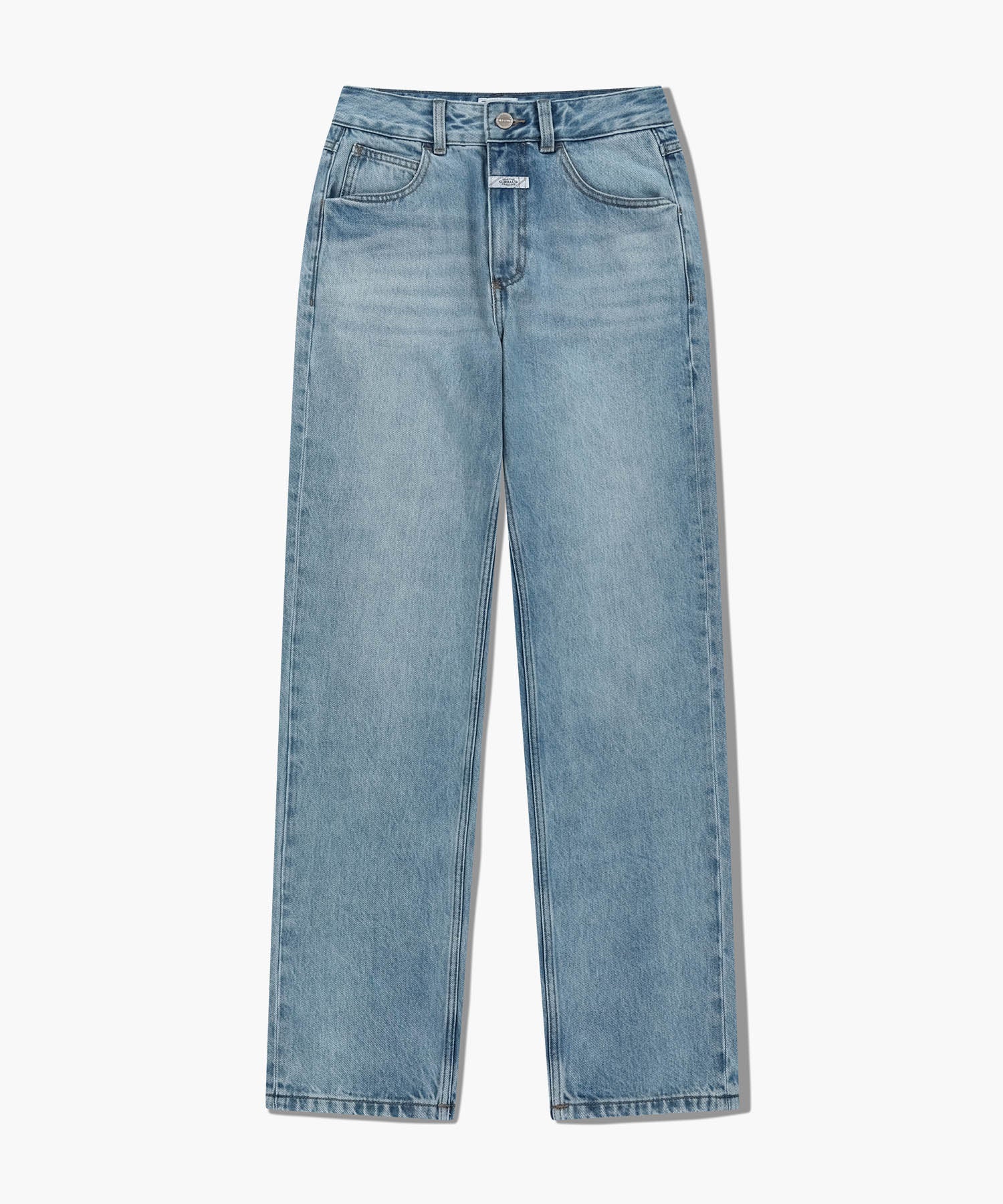 Marithe & Francois Girbaud - Slim Straight Denim Pants (Light Blue) product image 6 | TRAB K-Fashion Australia
