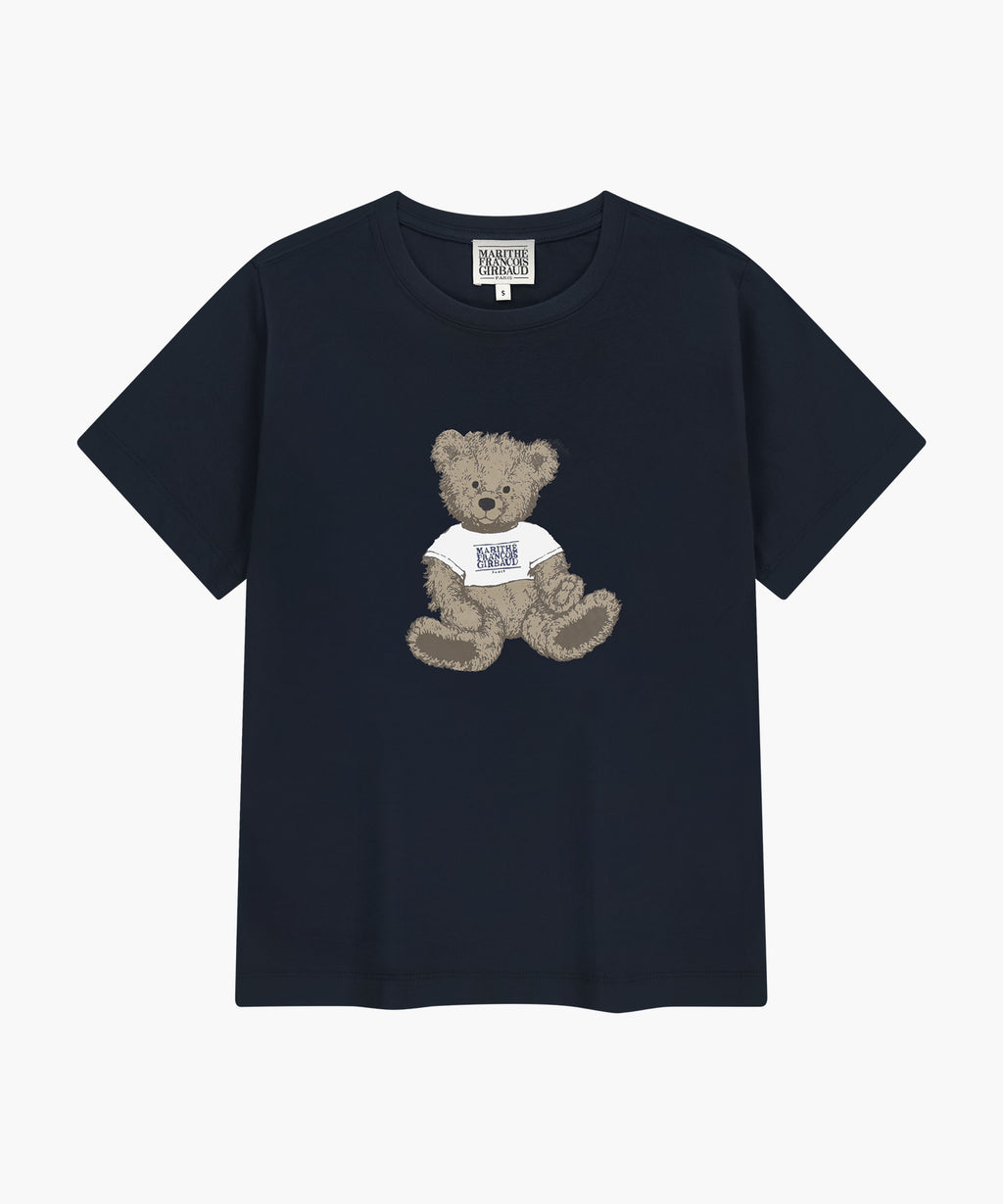 Marithe & Francois Girbaud - Doodle Bear Tee (Navy) product image 6 | TRAB K-Fashion Australia