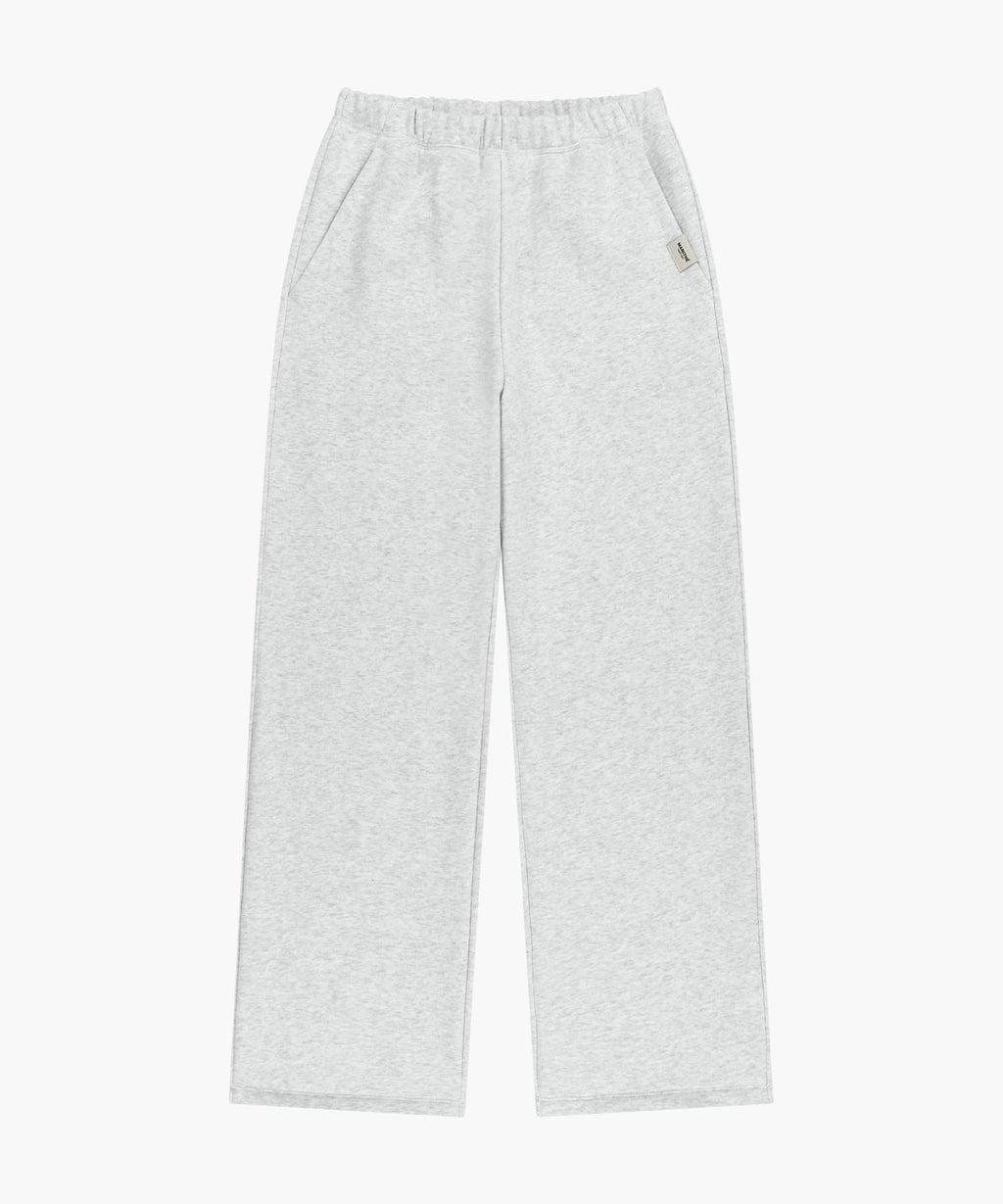 Marithe & Francois Girbaud - Basic Fold-over Sweat Pants (Light Heather Gray) product image 6 | TRAB K-Fashion Australia