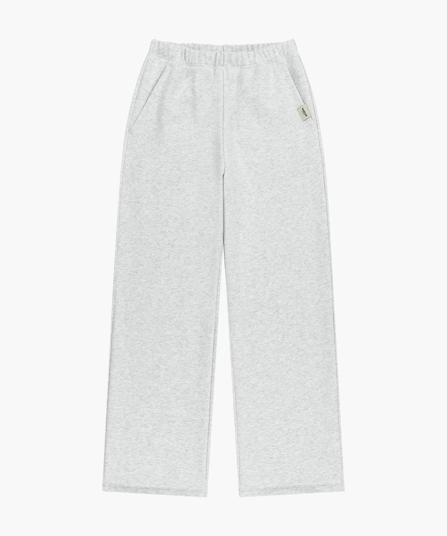 Marithe & Francois Girbaud - Basic Fold-over Sweat Pants (Light Heather Gray) product image 6 | TRAB K-Fashion Australia