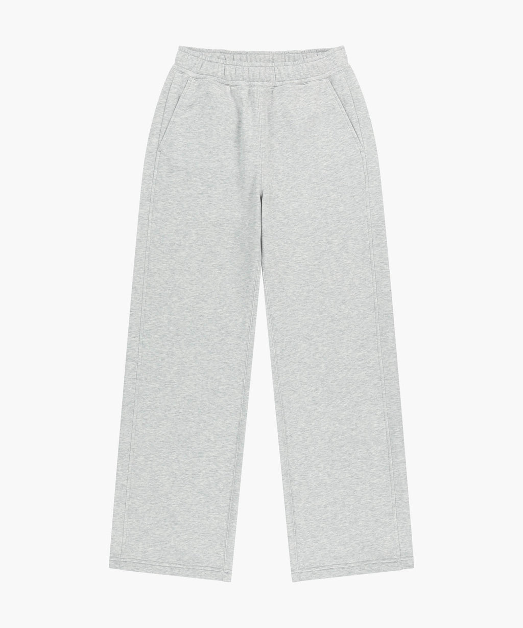 Marithe & Francois Girbaud - Stitch Wide Sweat Pants (Light Heather Gray) product image 6 | TRAB K-Fashion Australia
