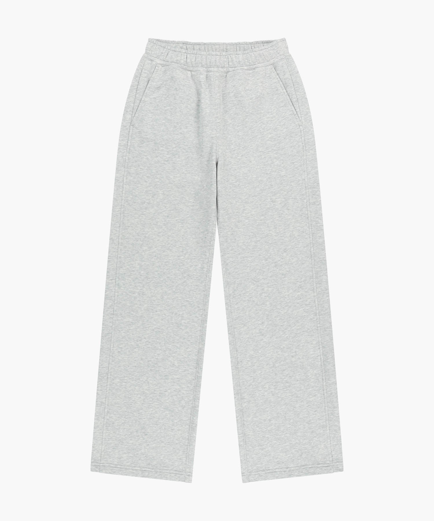 Marithe & Francois Girbaud - Stitch Wide Sweat Pants (Light Heather Gray) product image 6 | TRAB K-Fashion Australia
