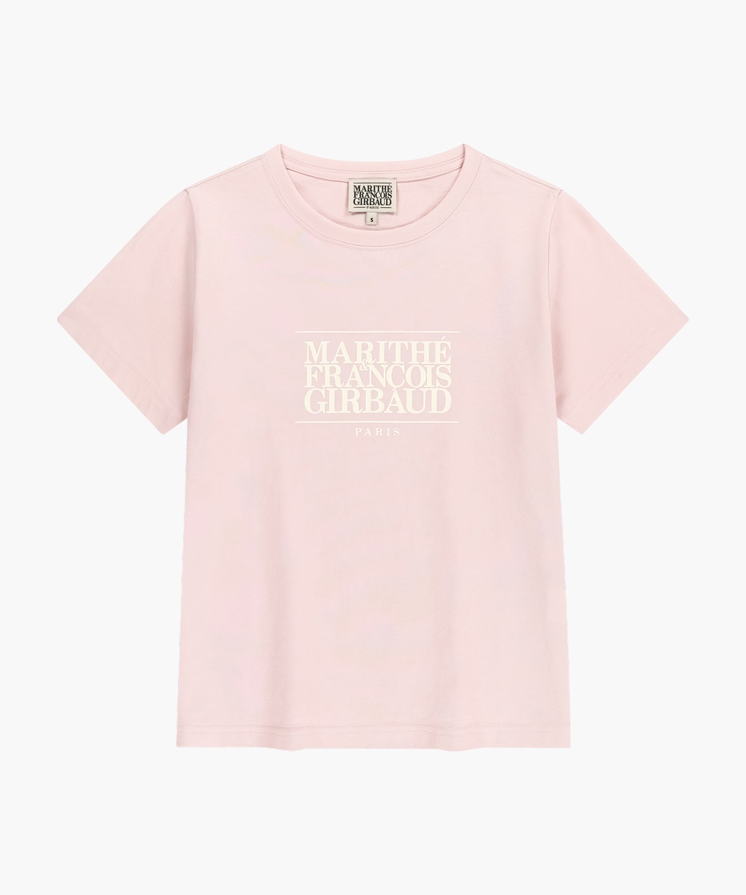 Marithe & Francois Girbaud - Classic Logo Tee (Light Pink) product image 6 | TRAB K-Fashion Australia