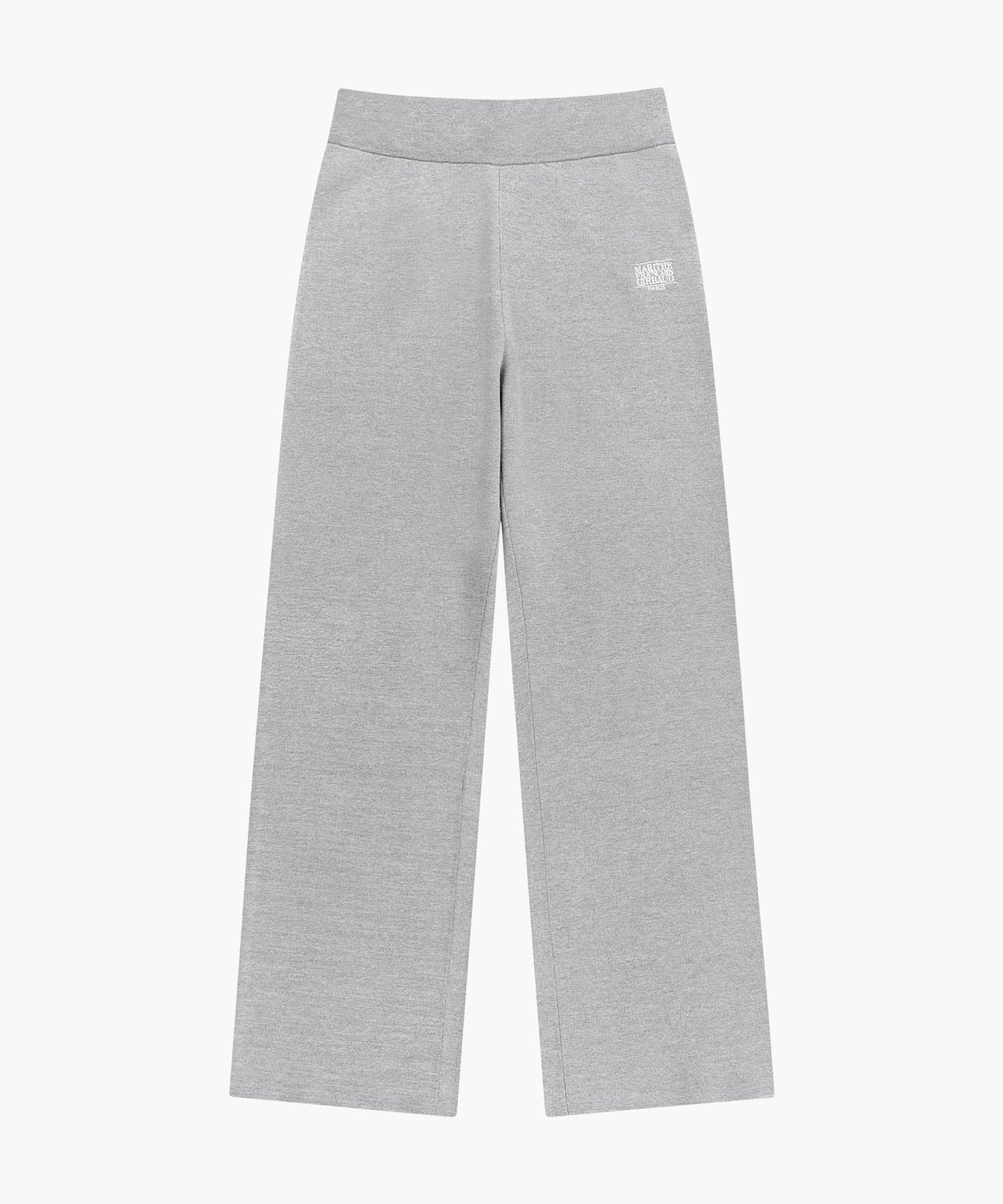 Marithe & Francois Girbaud - Classic Logo Knit Pants (Heather Gray) product image 6 | TRAB K-Fashion Australia
