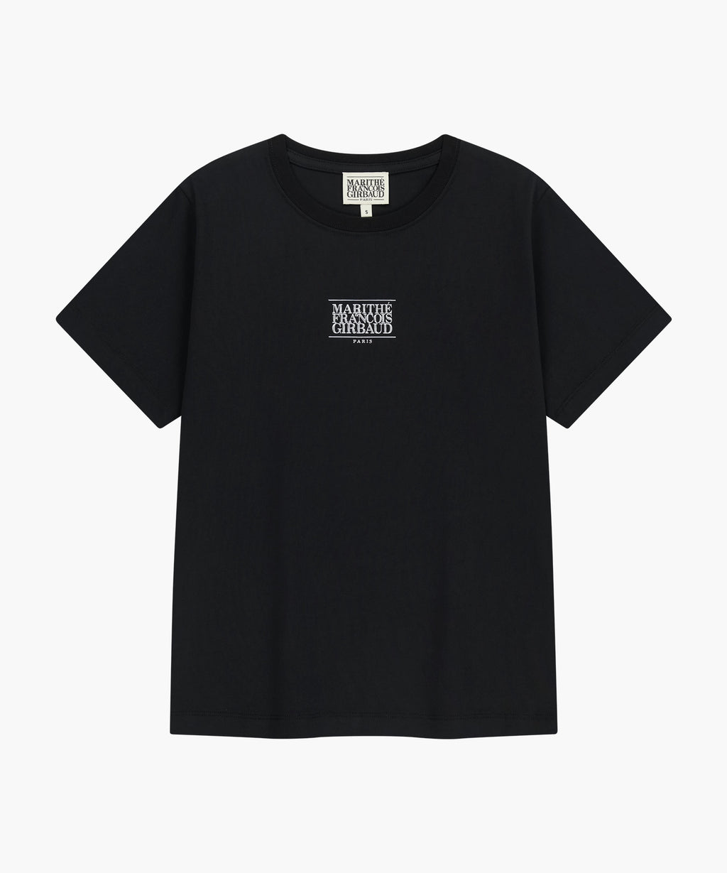 Marithe & Francois Girbaud - Small Classic Logo Tee (Black) product image 6 | TRAB K-Fashion Australia