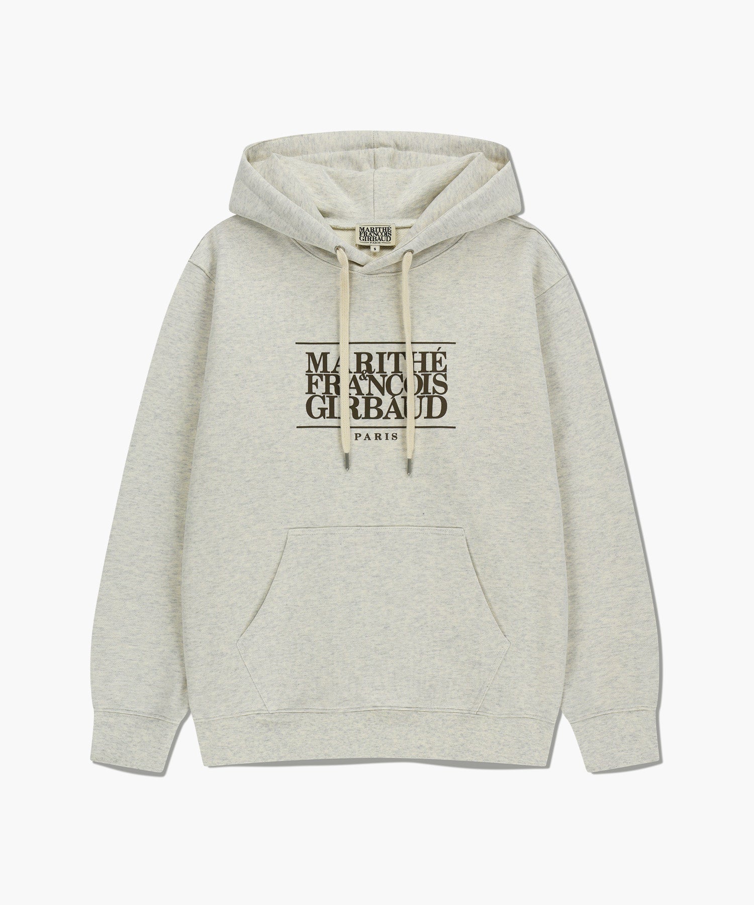 Marithe & Francois Girbaud - Classic Logo Hoodie (Oatmeal) product image 6 | TRAB K-Fashion Australia