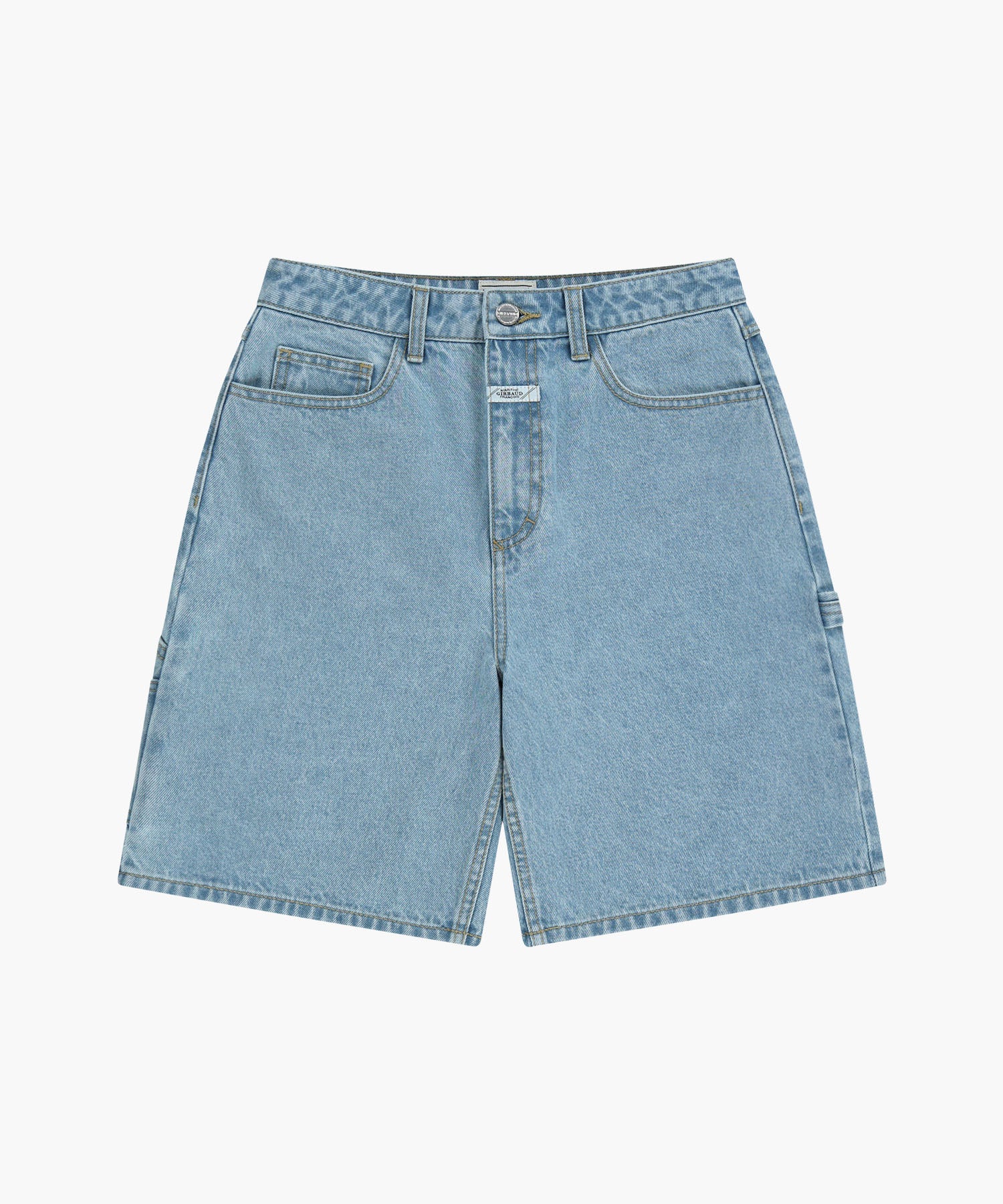 Marithe & Francois Girbaud - Carpenter Denim Shorts (Light Blue) product image 6 | TRAB K-Fashion Australia