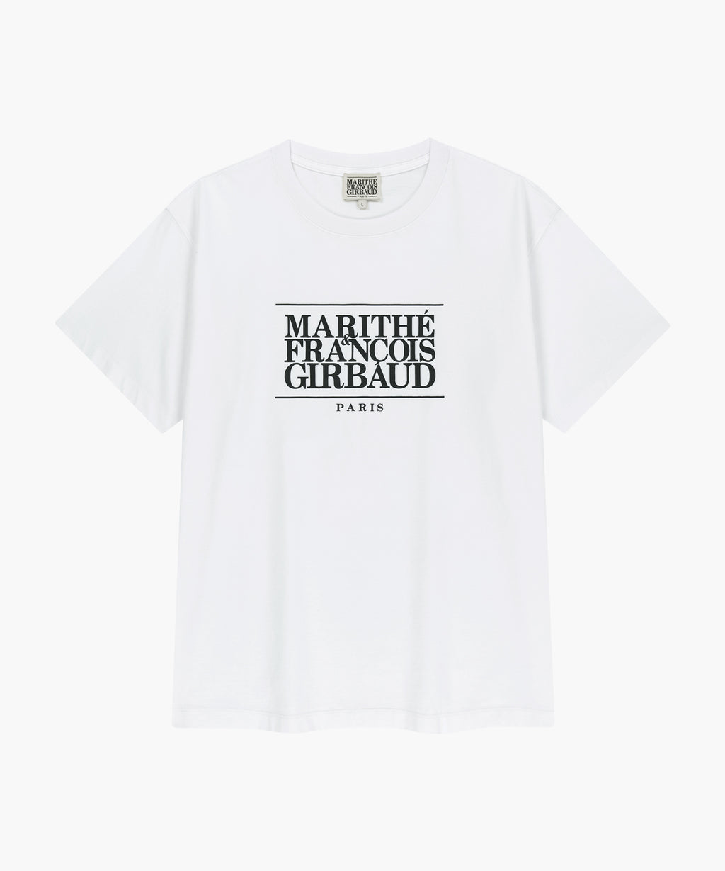 Marithe & Francois Girbaud - Classic Logo Tee (White) product image 6 | TRAB K-Fashion Australia