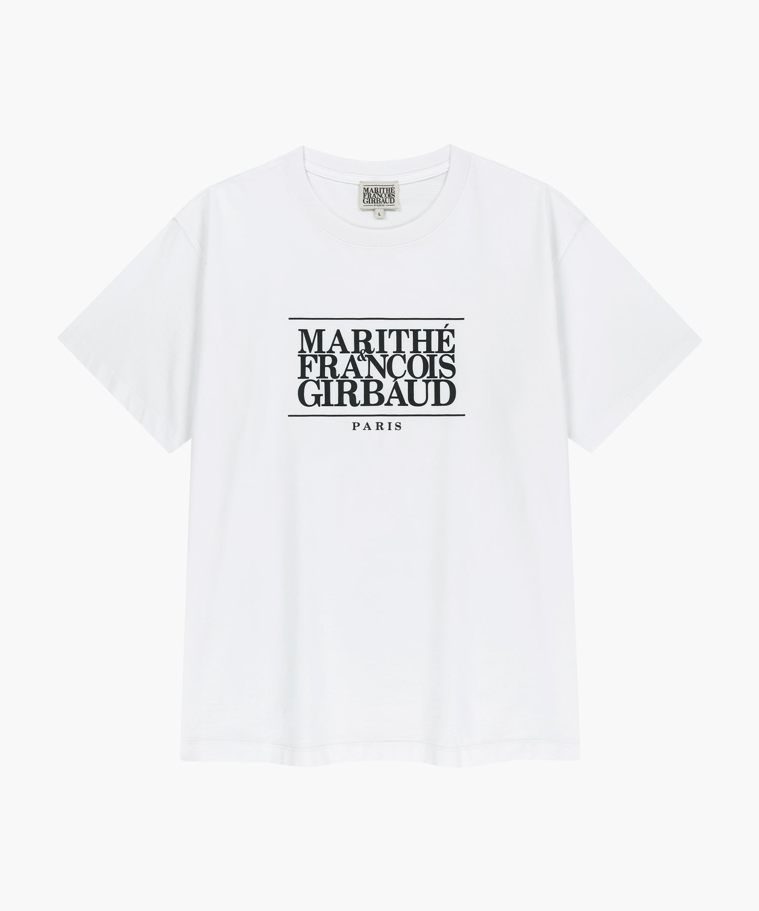 Marithe & Francois Girbaud - Classic Logo Tee (White) product image 6 | TRAB K-Fashion Australia