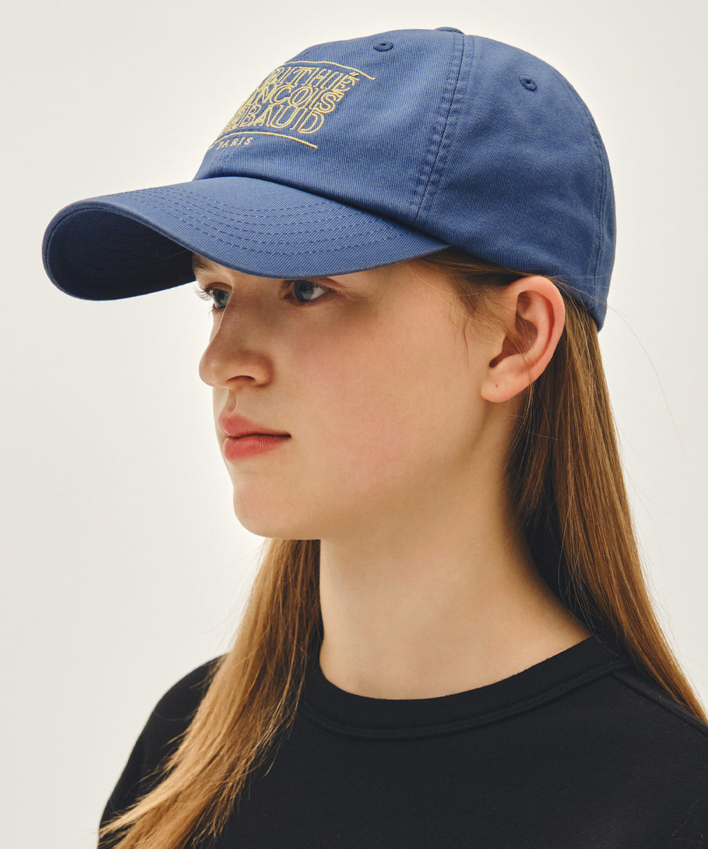 Marithe & Francois Girbaud - Outline Classic Logo Cap (Vintage Blue) product image 6 | TRAB K-Fashion Australia