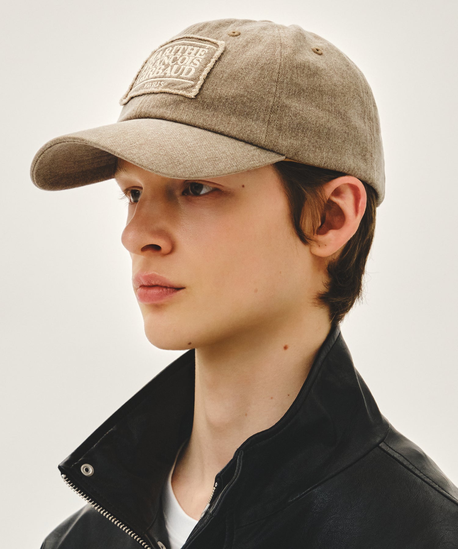 Marithe & Francois Girbaud - Pigment Small Classic Logo Cap (Brown) product image 6 | TRAB K-Fashion Australia