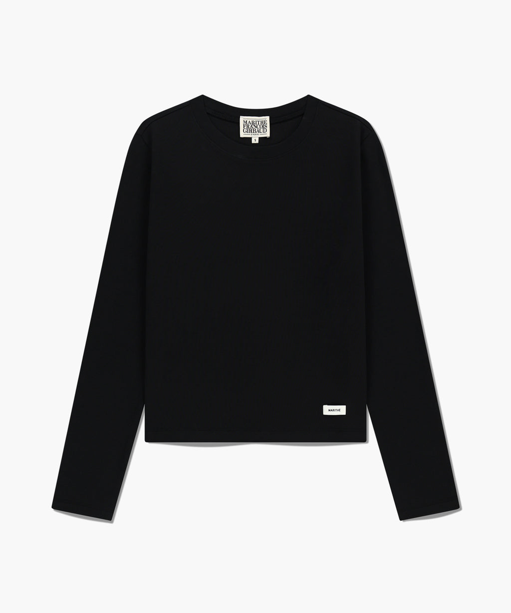 Marithe & Francois Girbaud - Basic Long Sleeve (Black) product image 6 | TRAB K-Fashion Australia