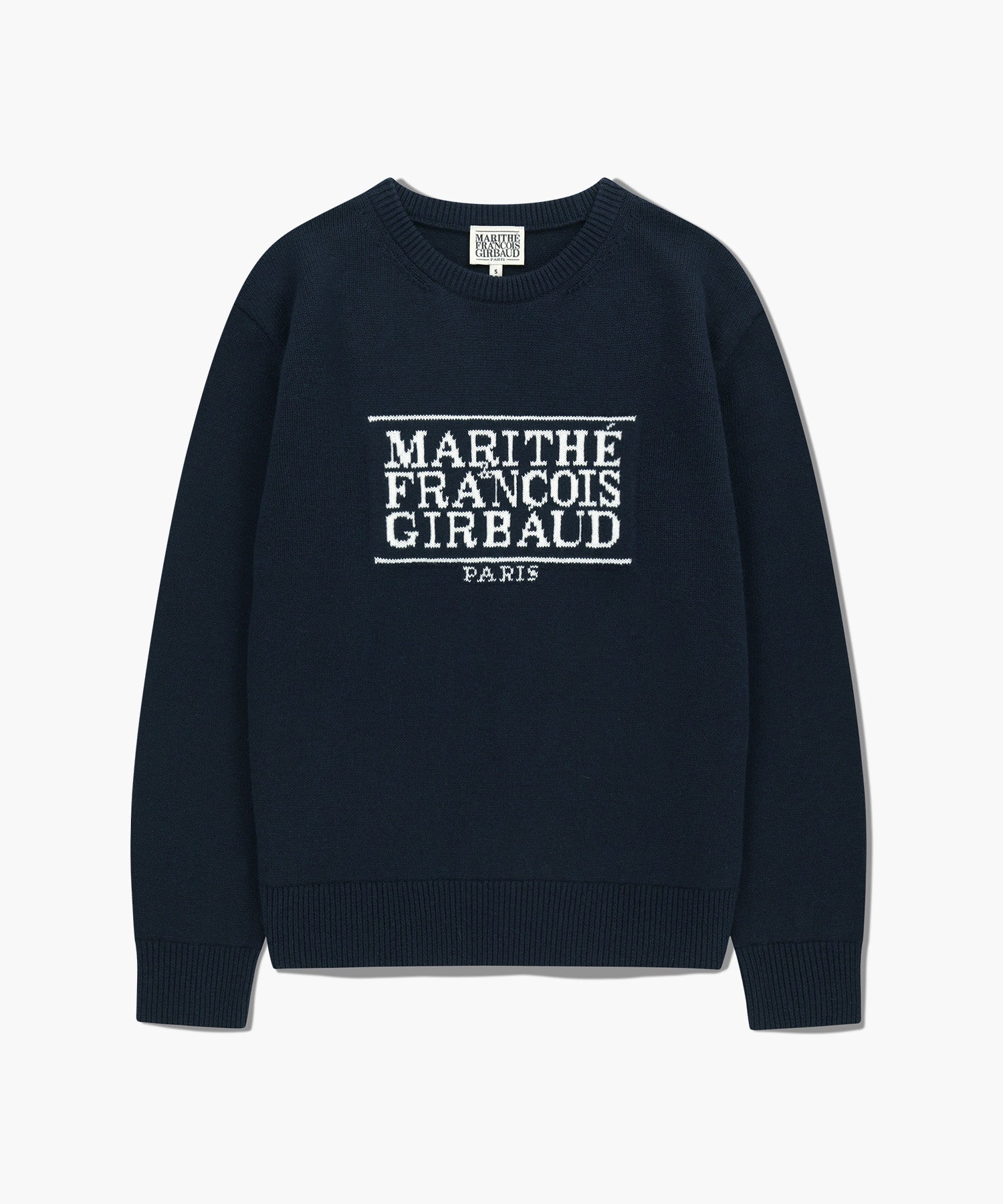 Marithe & Francois Girbaud - Classic Logo Knit Pullover (Navy) product image 6 | TRAB K-Fashion Australia