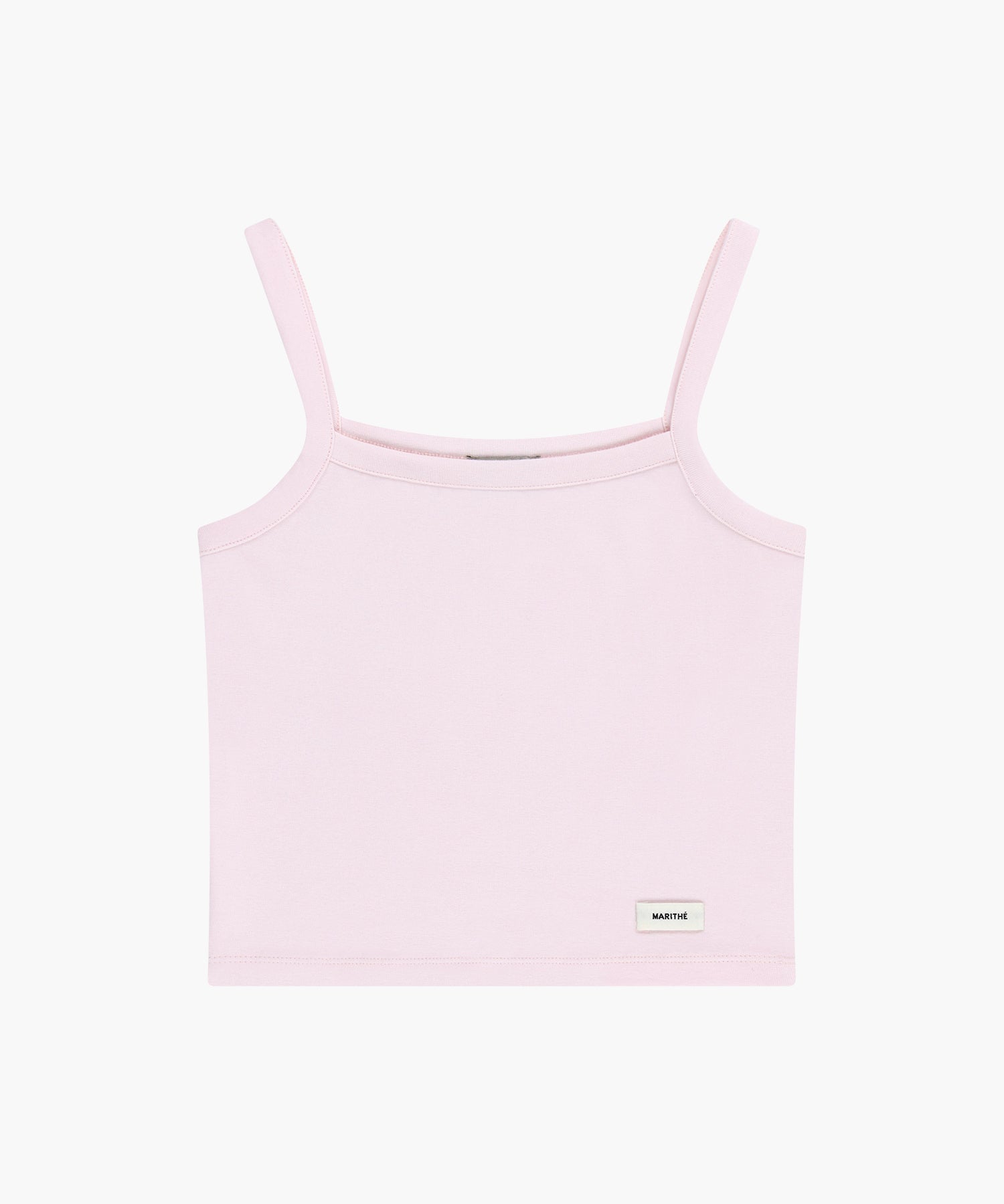 Marithe & Francois Girbaud - Basic String Crop Sleeveless (Light Pink) product image 6 | TRAB K-Fashion Australia