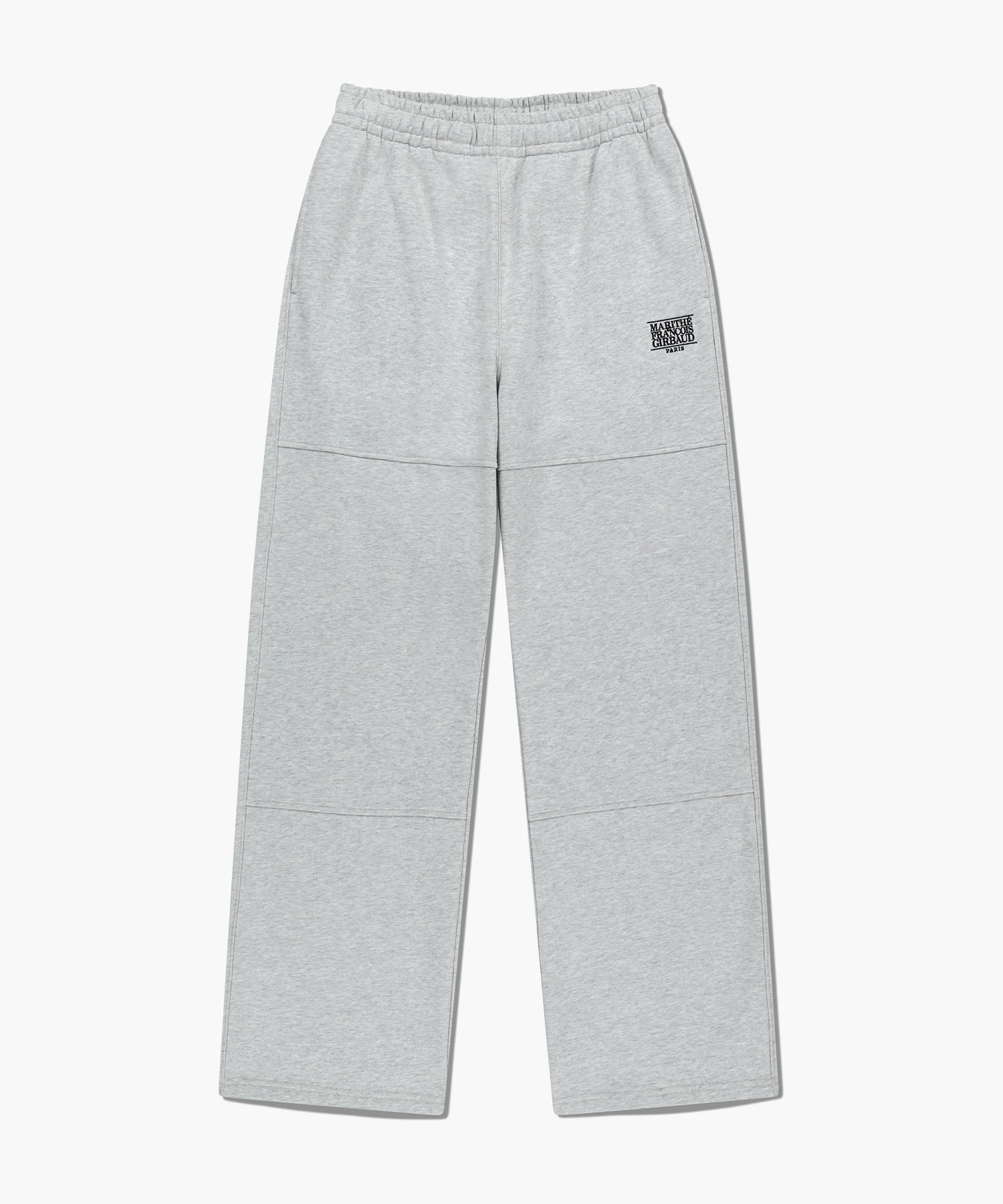 Marithe & Francois Girbaud - Classic Logo Sweat Pants (Light Heather Gray) product image 6 | TRAB K-Fashion Australia