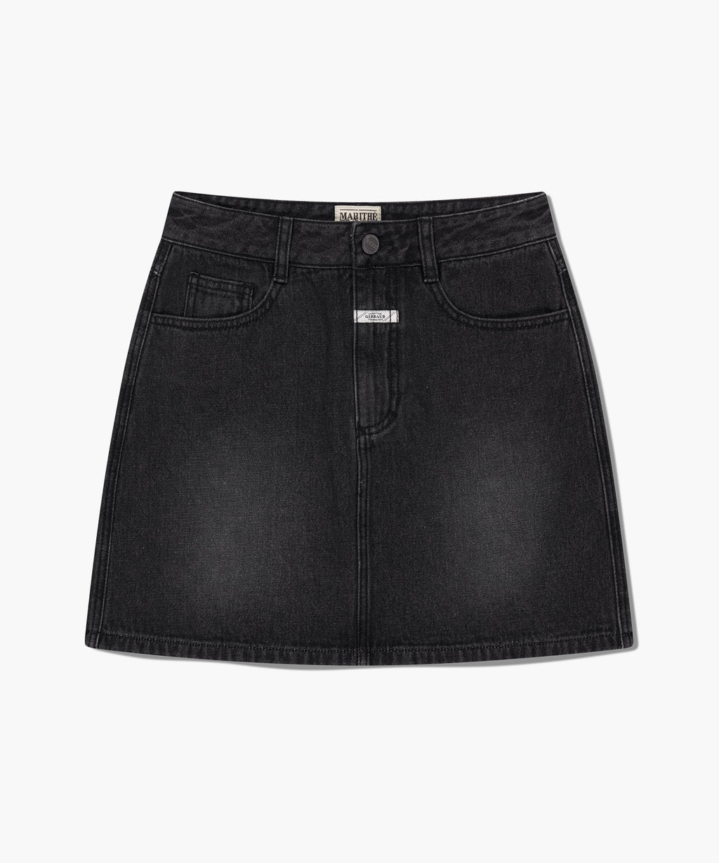 Marithe & Francois Girbaud - Denim Mini Skirt (Black) product image 10 | TRAB K-Fashion Australia