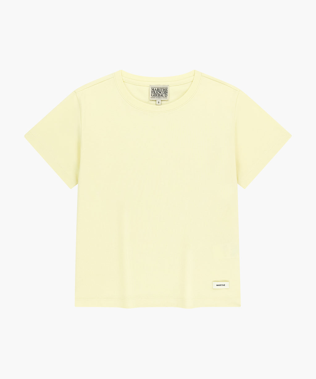 Marithe & Francois Girbaud - Basic Tee (Light Yellow) product image 6 | TRAB K-Fashion Australia