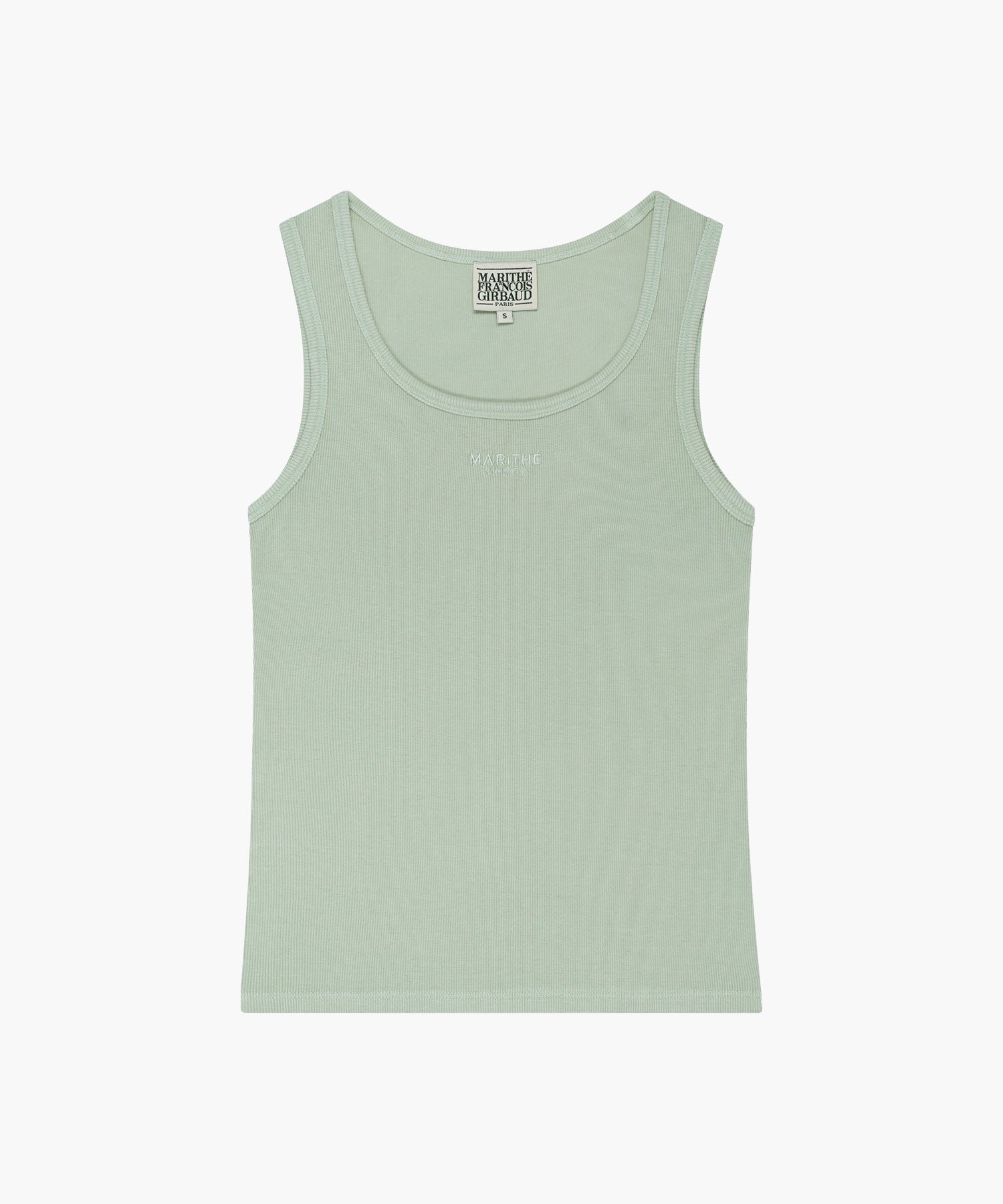 Marithe & Francois Girbaud - Regular Logo Sleeveless (Mint) product image 6 | TRAB K-Fashion Australia