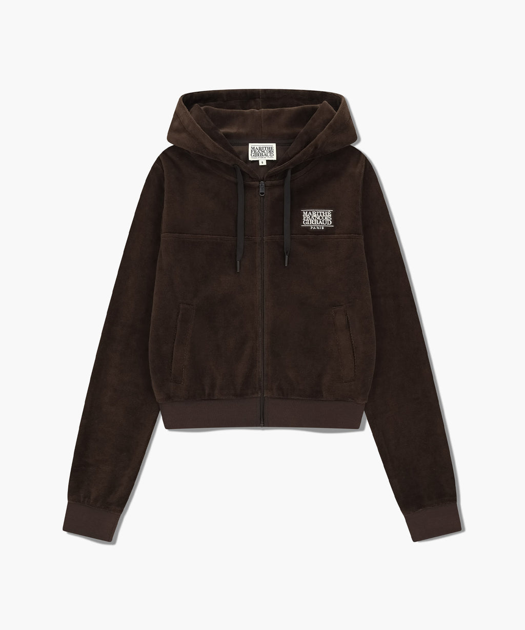 Marithe & Francois Girbaud - Marithe Sport W Velvet Jacket (Brown) product image 6 | TRAB K-Fashion Australia