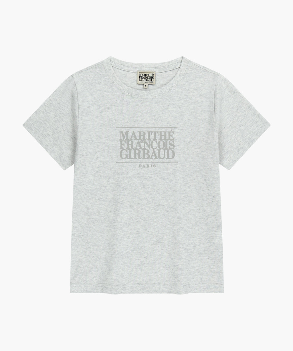 Marithe & Francois Girbaud - Classic Logo Tee (Light Heather Gray) product image 6 | TRAB K-Fashion Australia