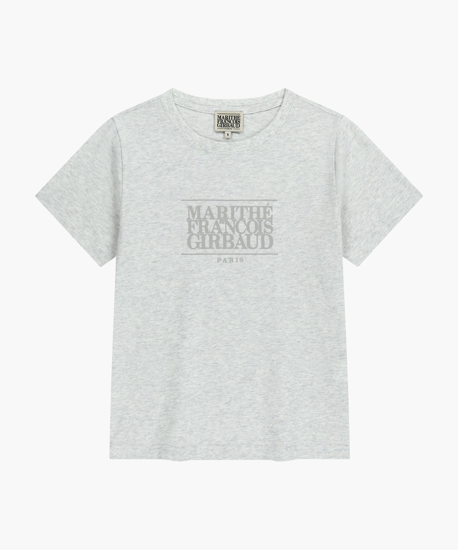 Marithe & Francois Girbaud - Classic Logo Tee (Light Heather Gray) product image 6 | TRAB K-Fashion Australia