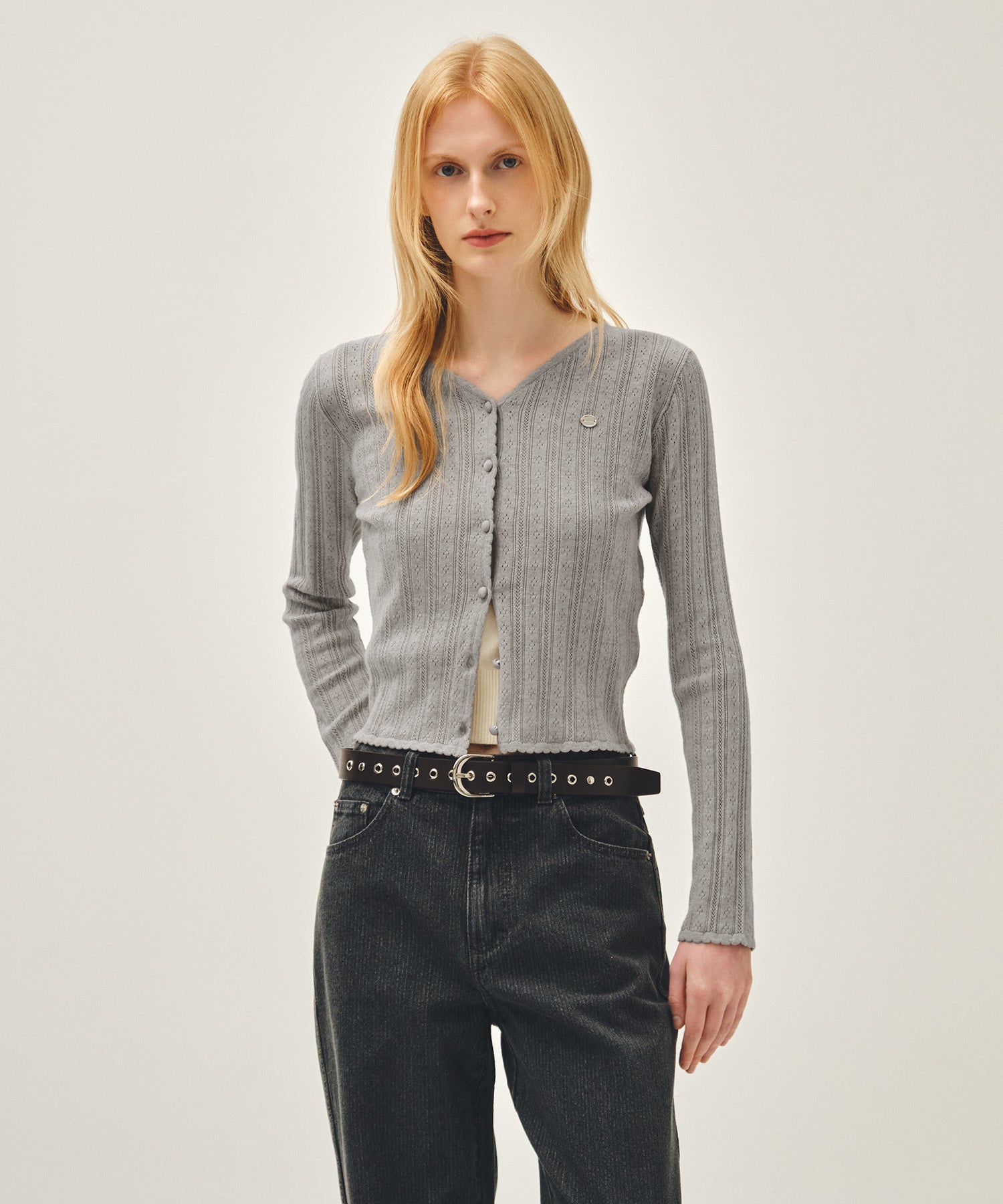 Marithe & Francois Girbaud - Eyelet Buckle Belt (Brown) product image 6 | TRAB K-Fashion Australia