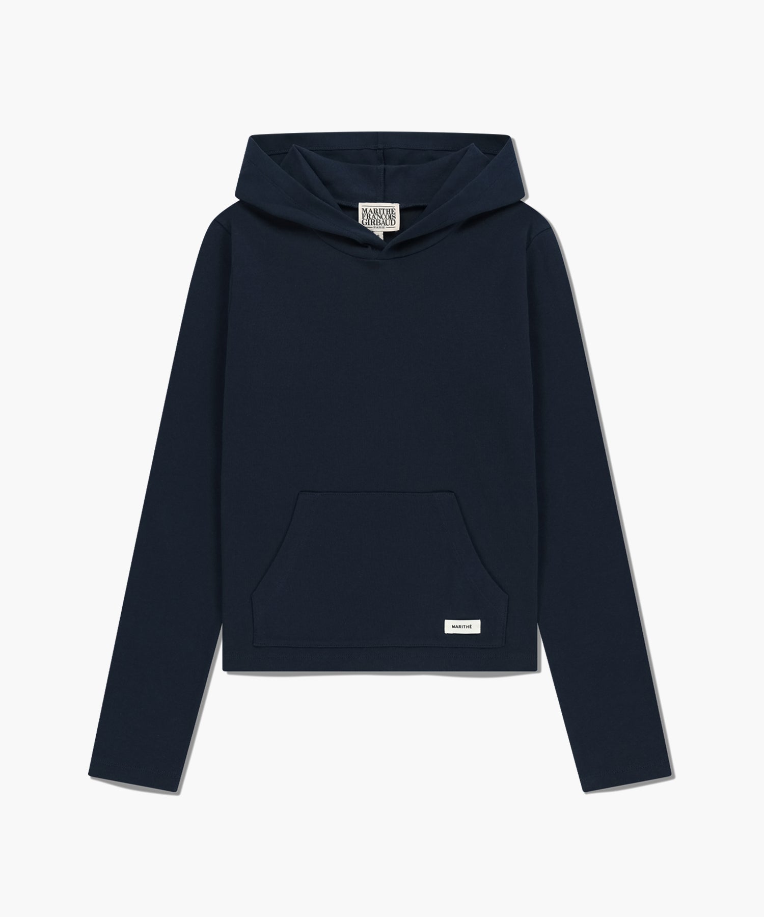 Marithe & Francois Girbaud - Basic Hoodie Long Sleeve (Navy) product image 6 | TRAB K-Fashion Australia