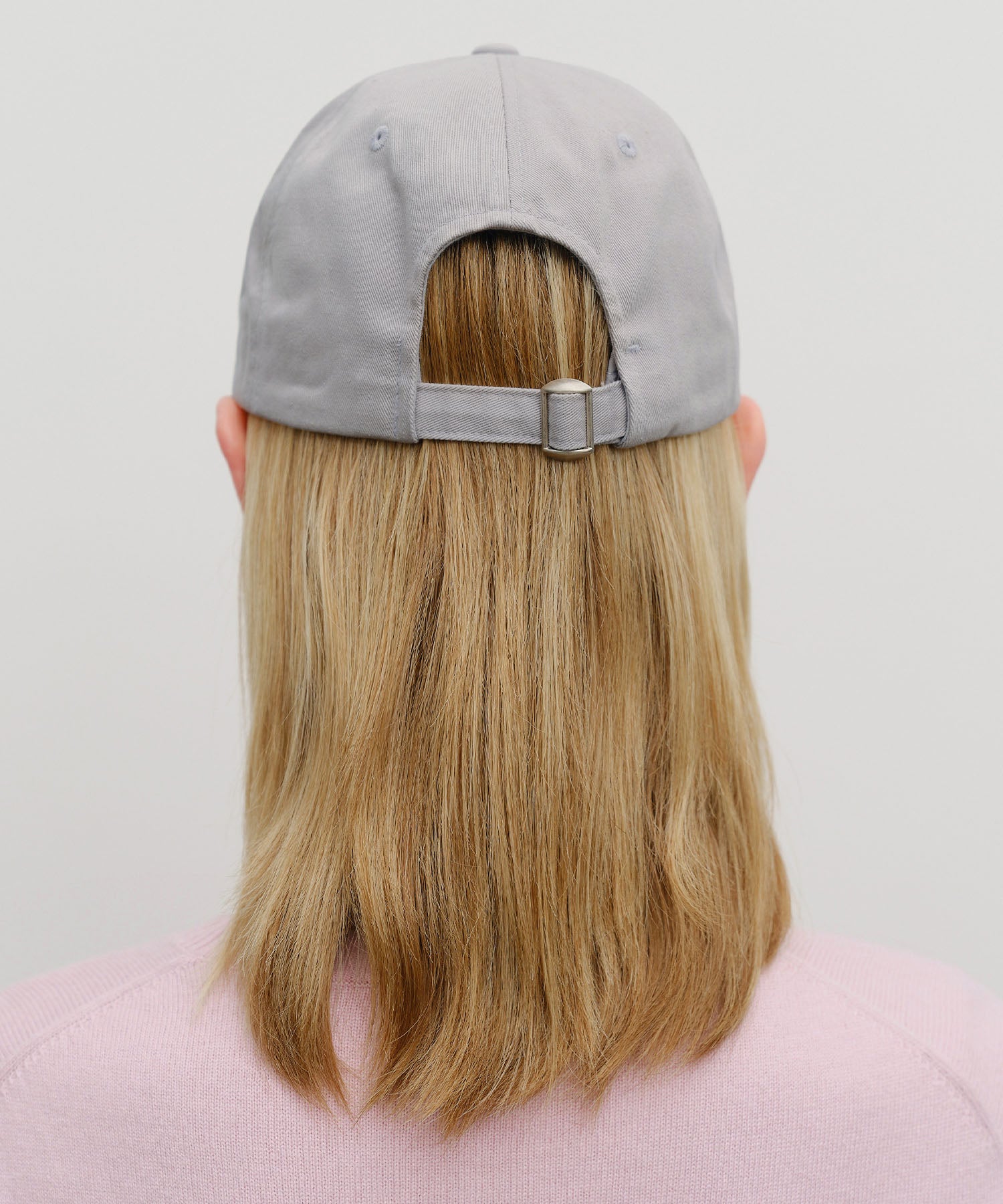 Marithe & Francois Girbaud - Small Classic Logo Cap (Light Gray) product image 6 | TRAB K-Fashion Australia