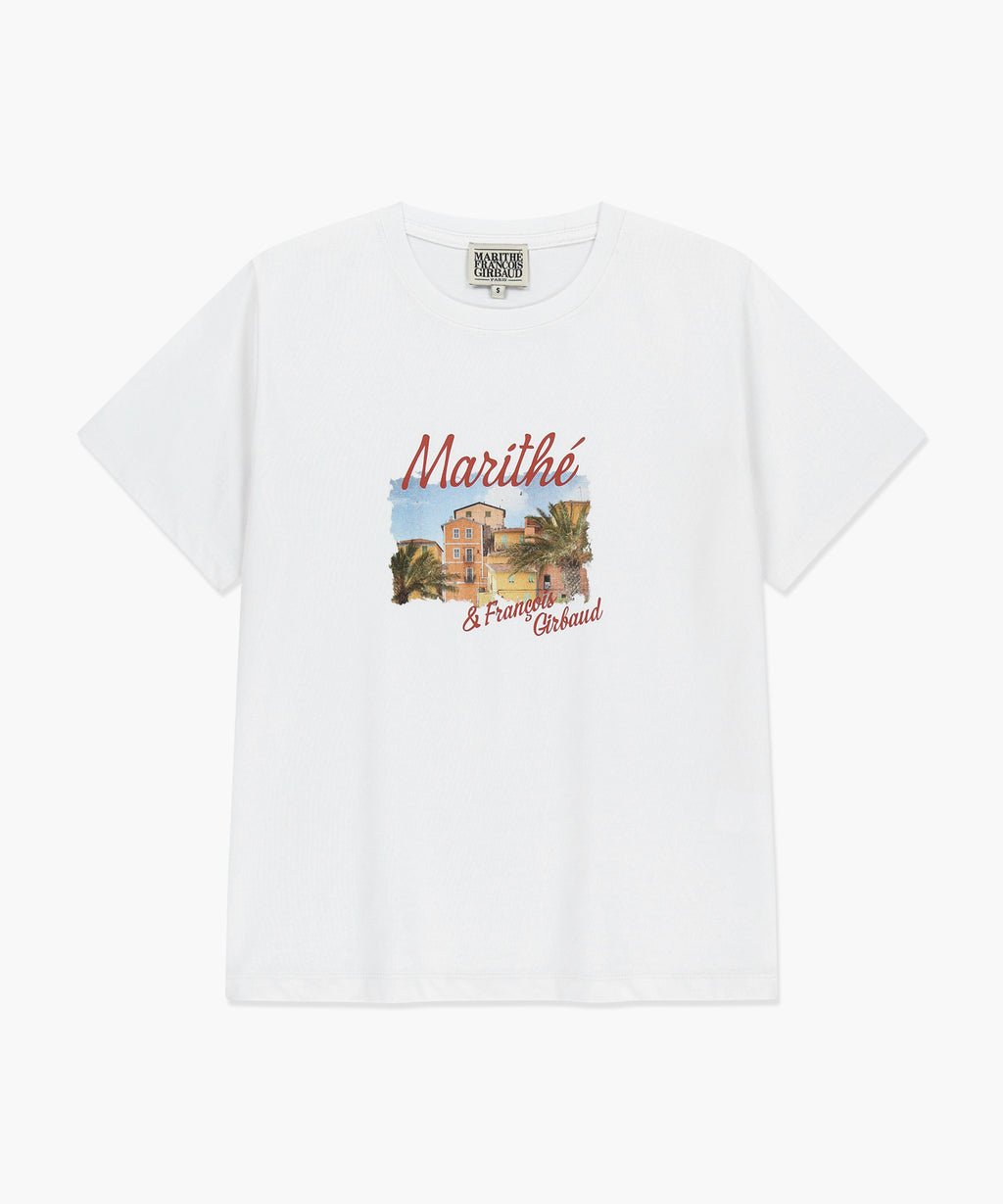 Marithe & Francois Girbaud - Aerocool Resort Graphic Tee (White) product image 6 | TRAB K-Fashion Australia